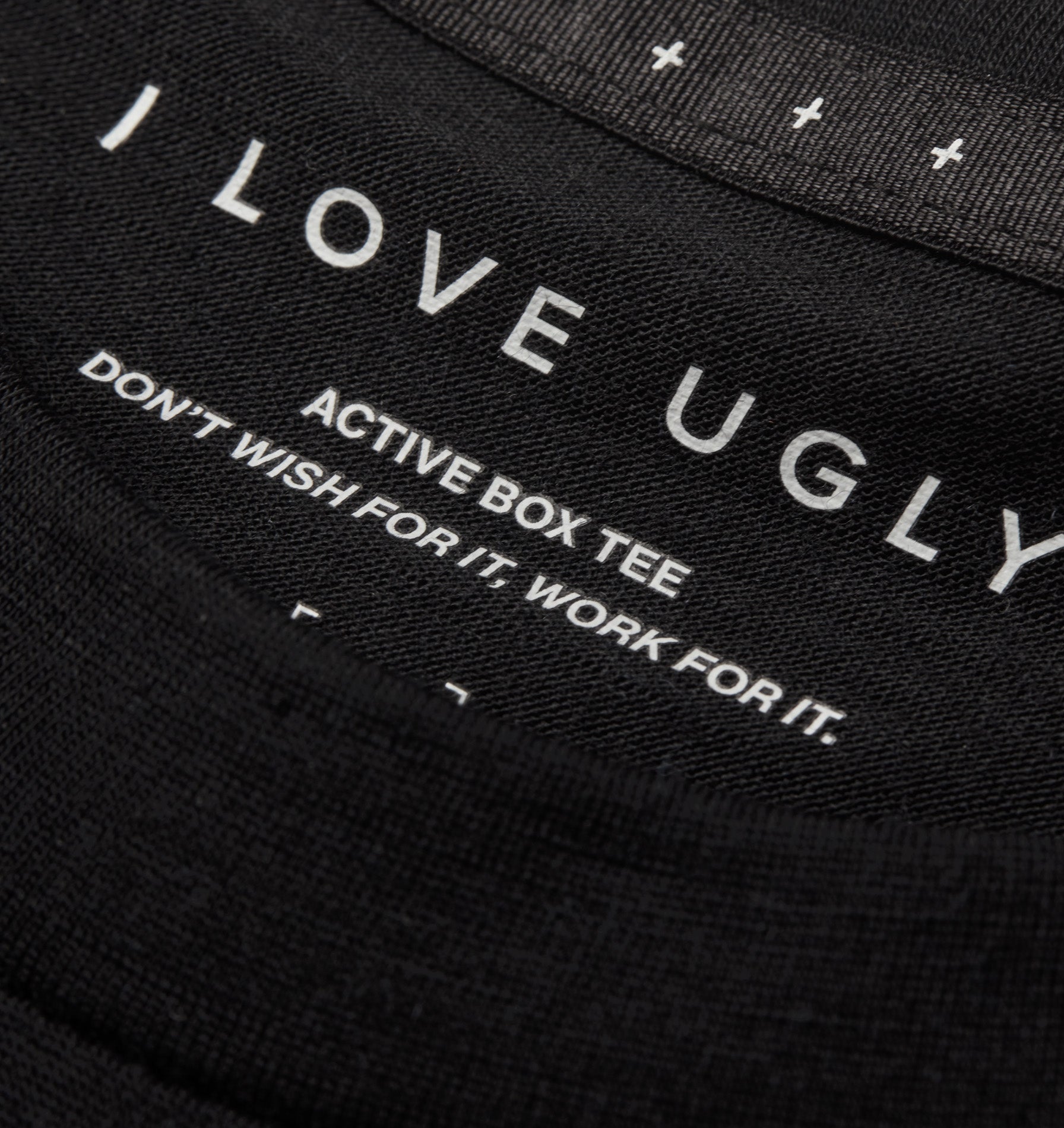 Merino Active Box Tee - Black