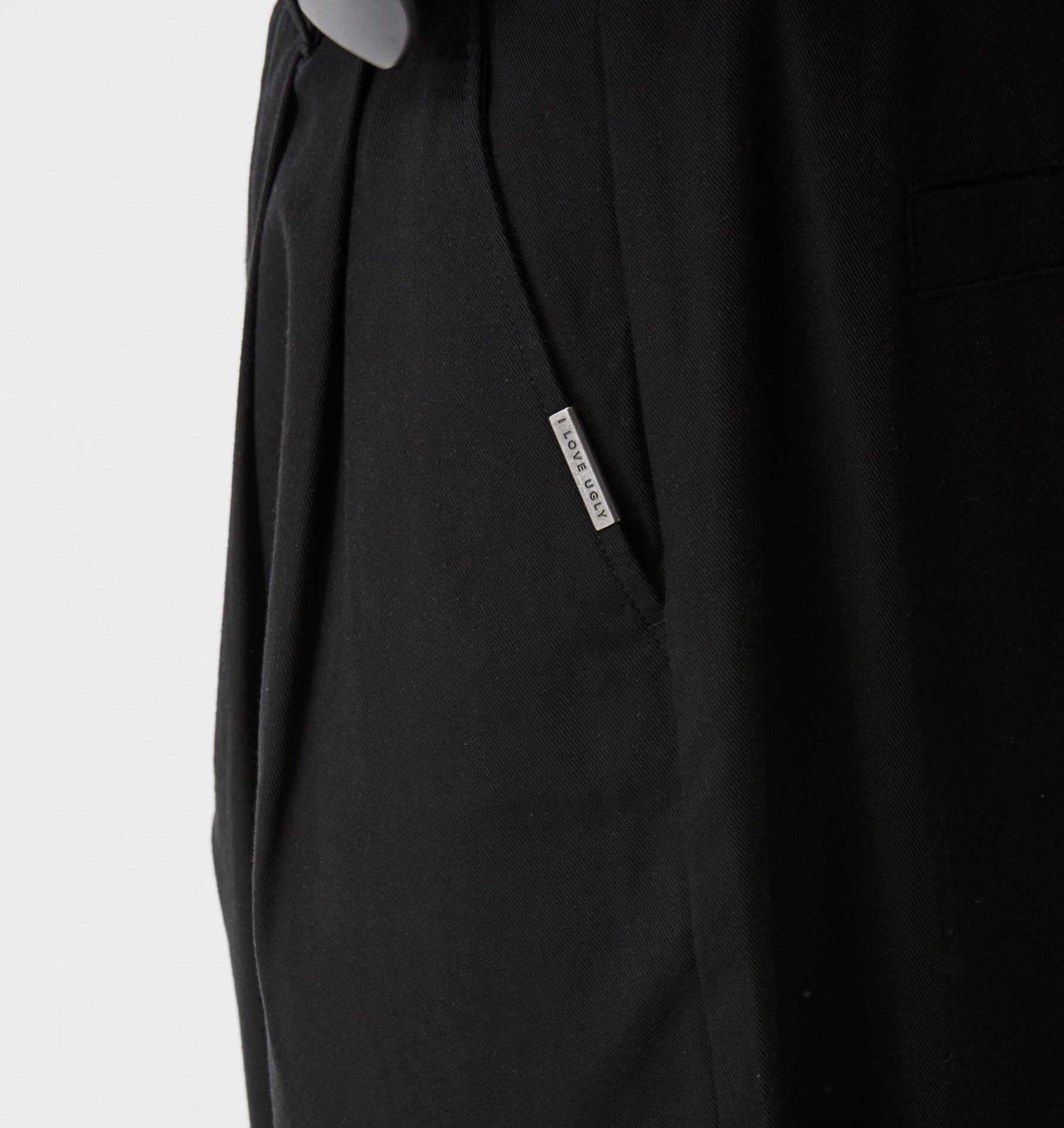 Otto Pleated Pant - Black
