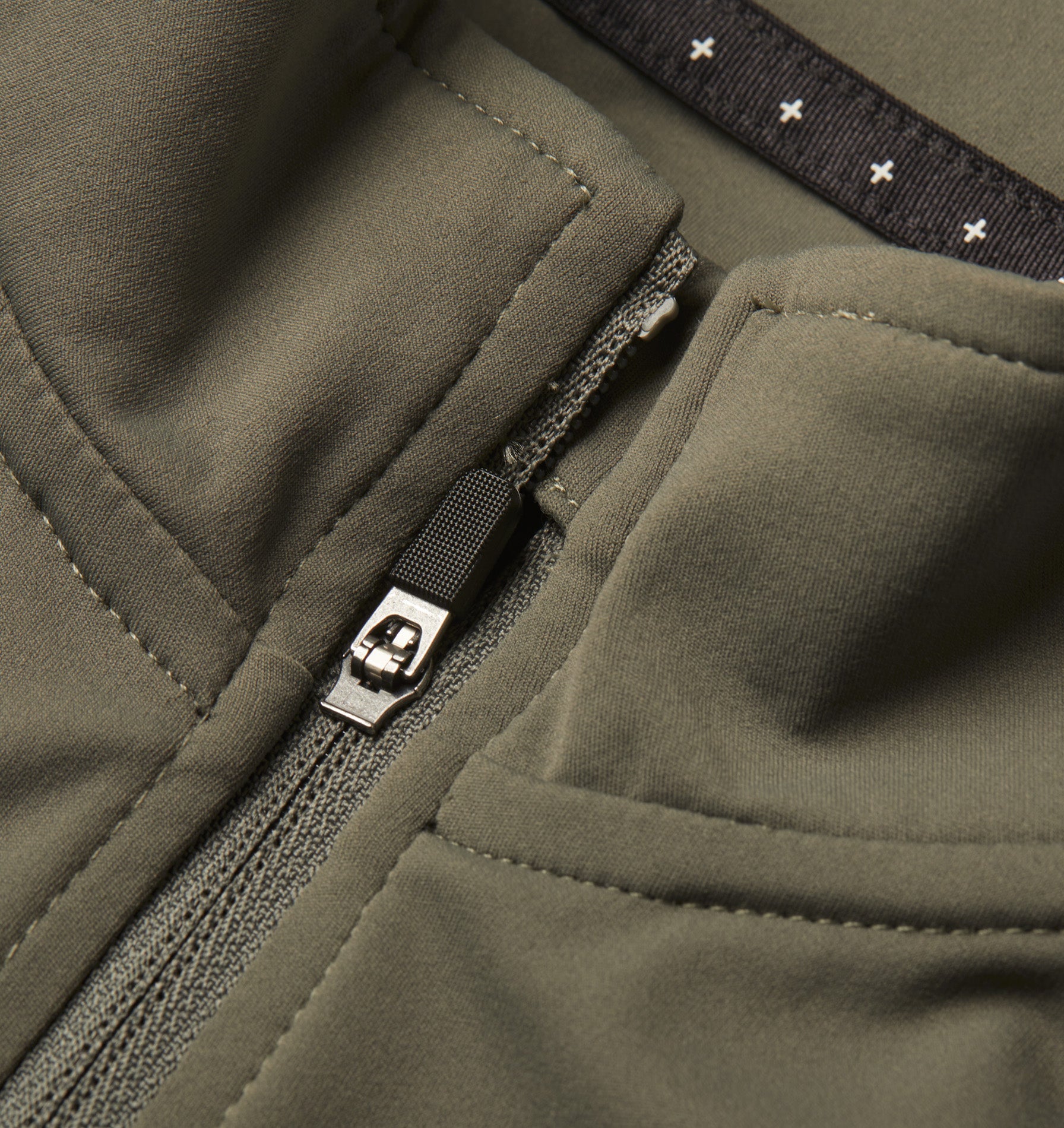 Active Quarter Zip - Olive