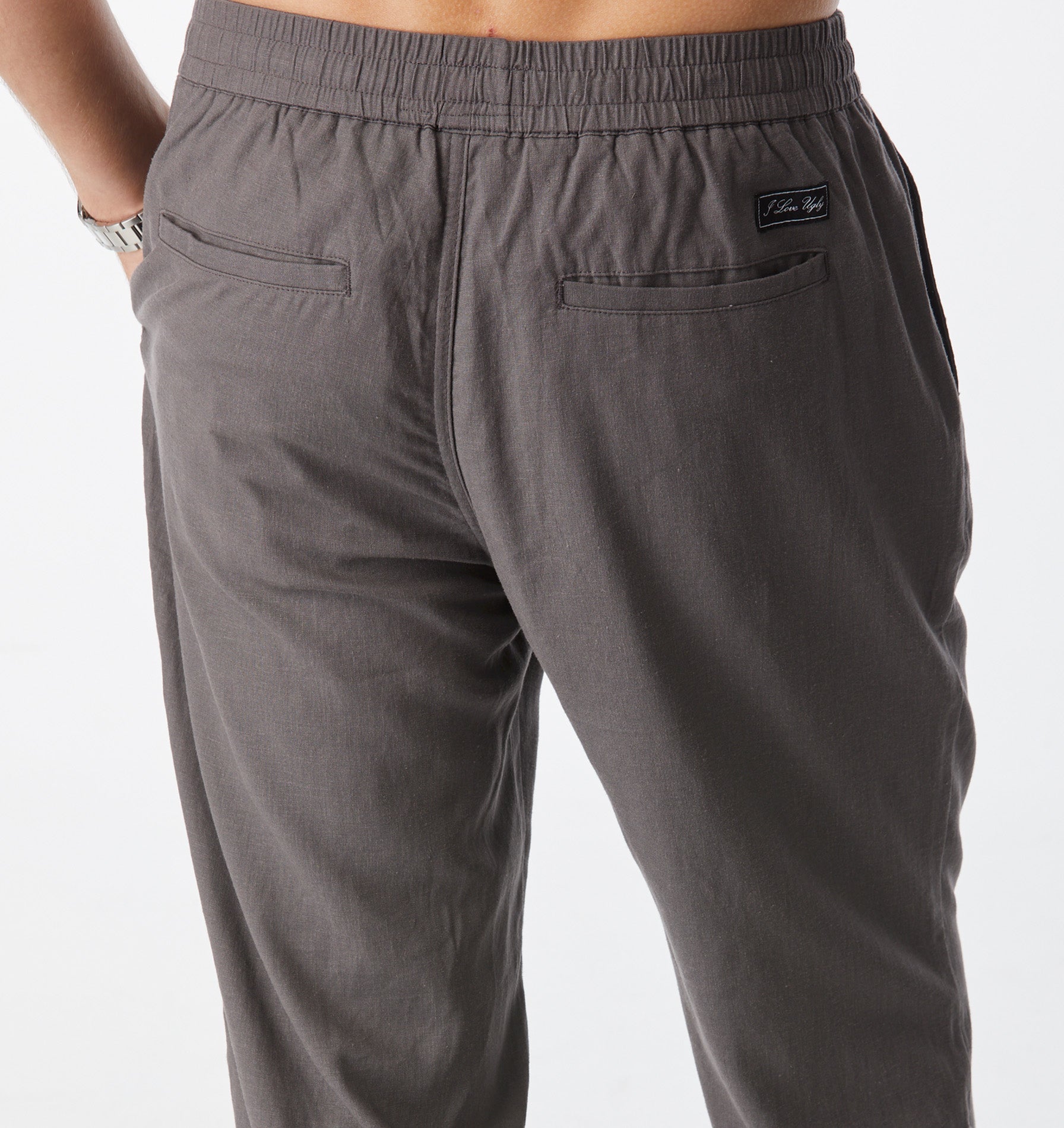Fitch Cropped Pant - Mushroom