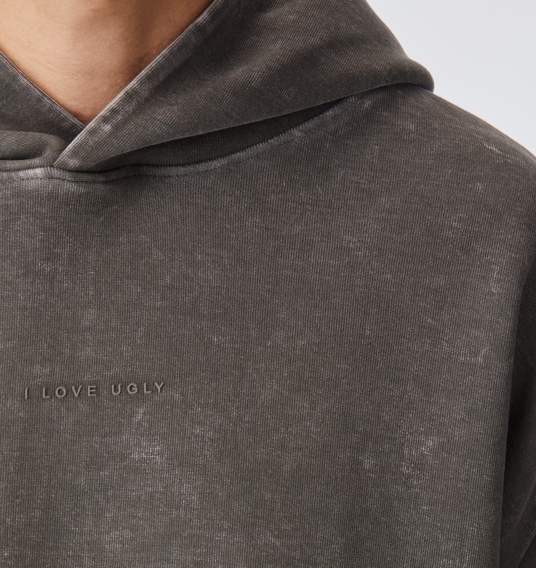 Layered Box Hood - Washed Clover