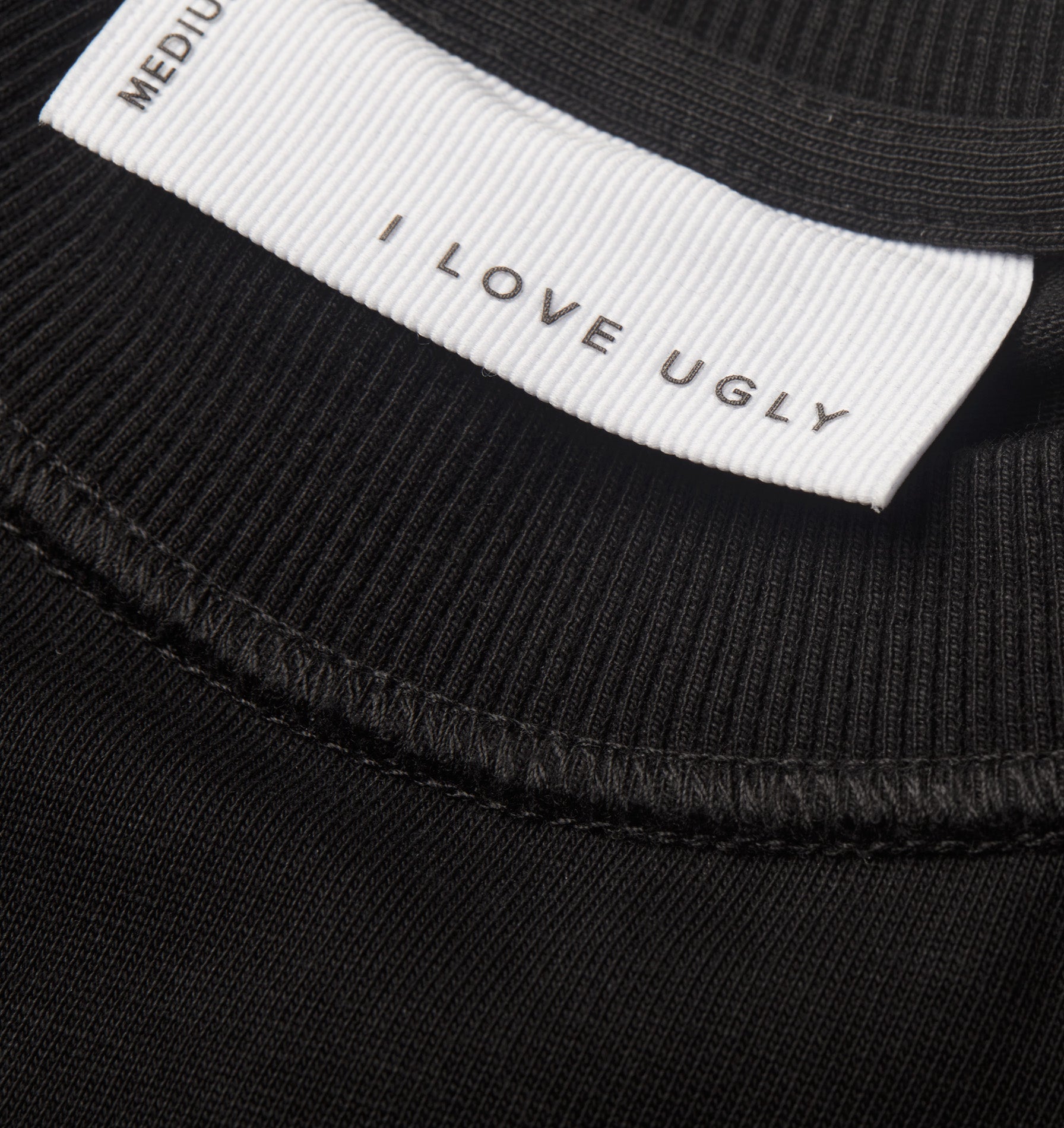 Crop Box Tee - Black