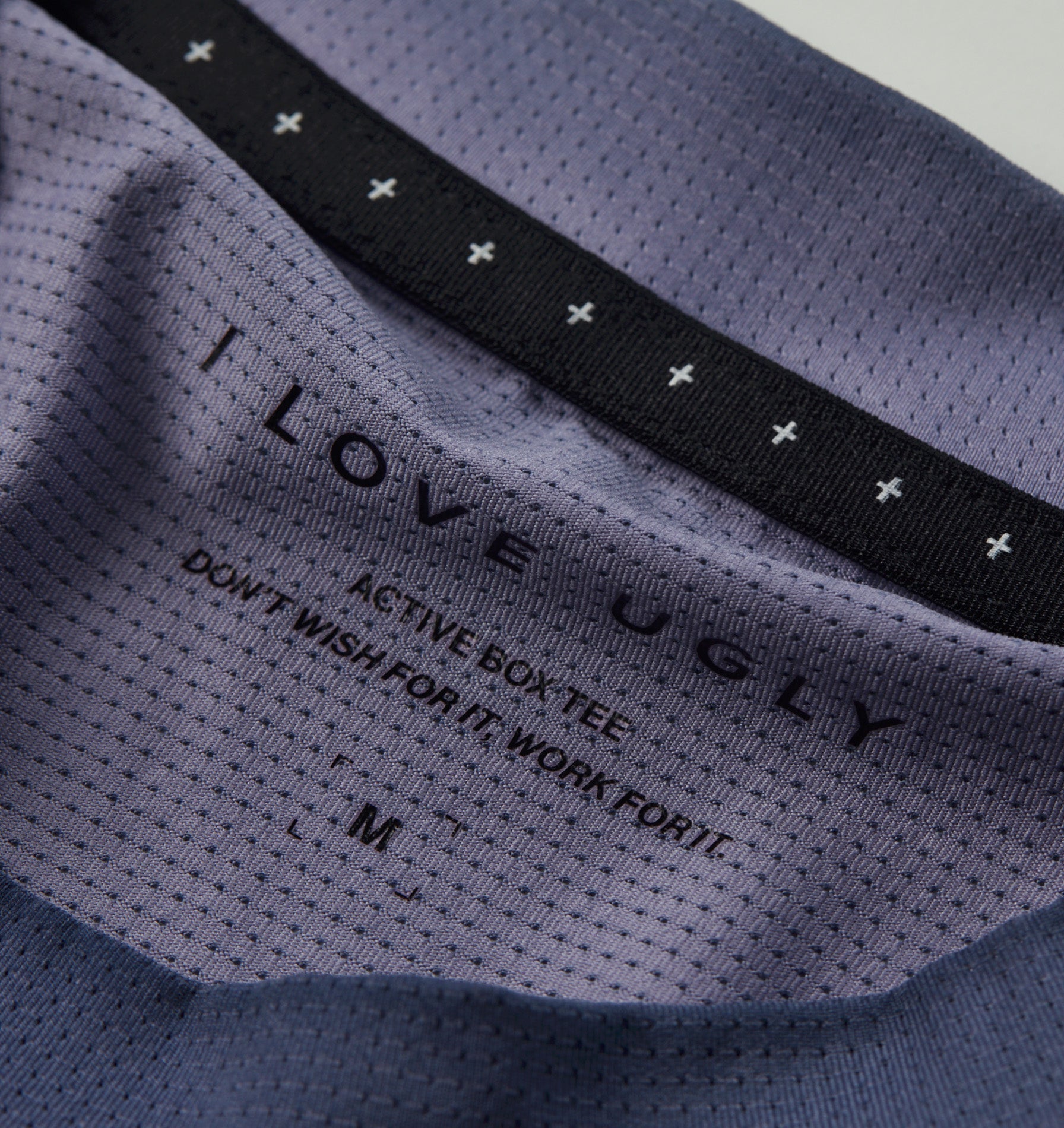 Active Box Tee - Washed Light Blue