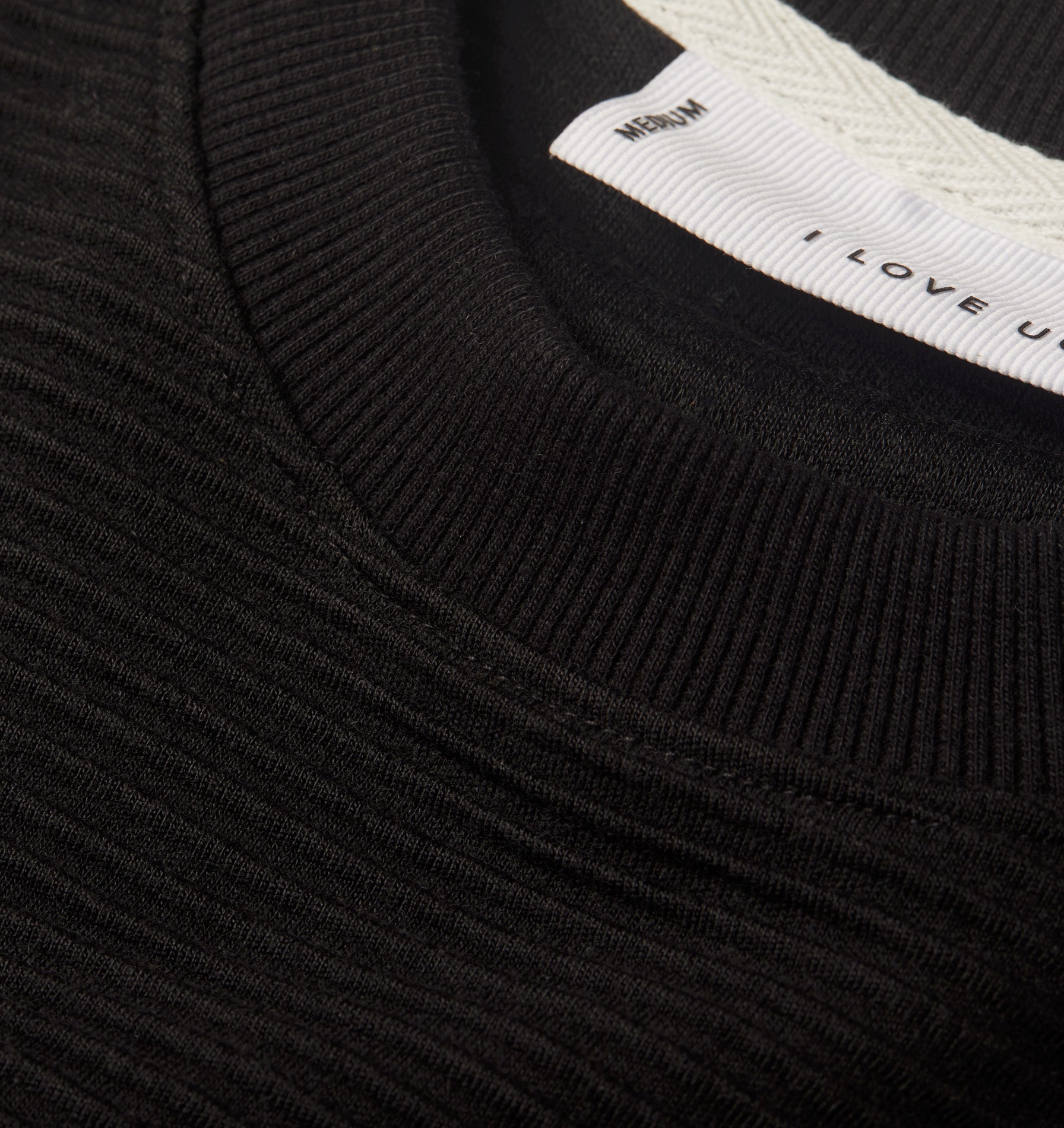 Corrugated Box Tee - Black