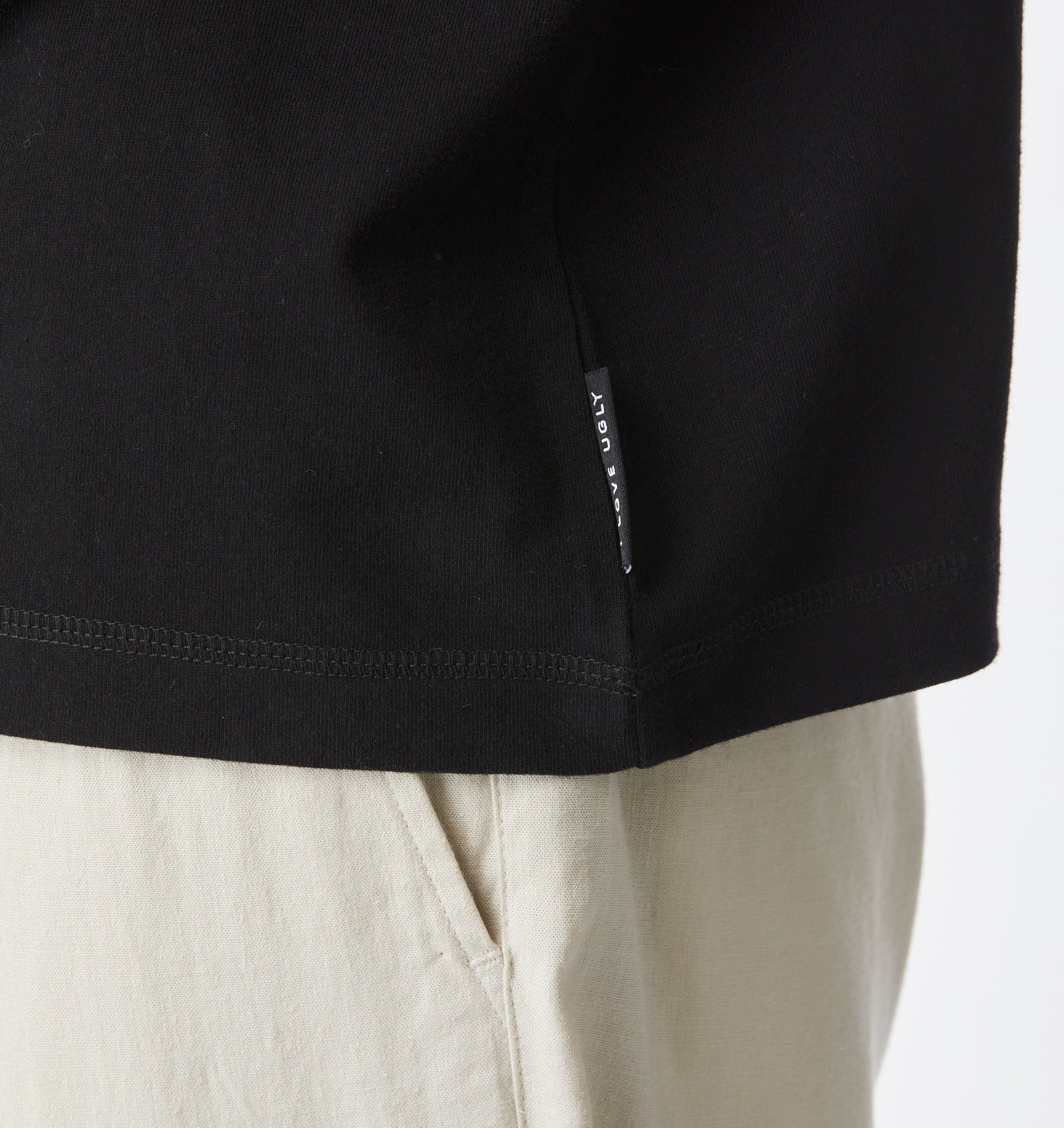 Chainstitch Jeremy Tee - Black