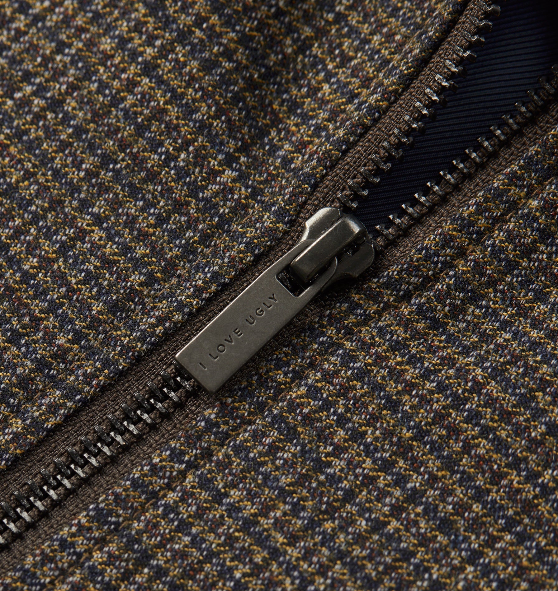 Wool Check Poker Jacket - Anchor Check