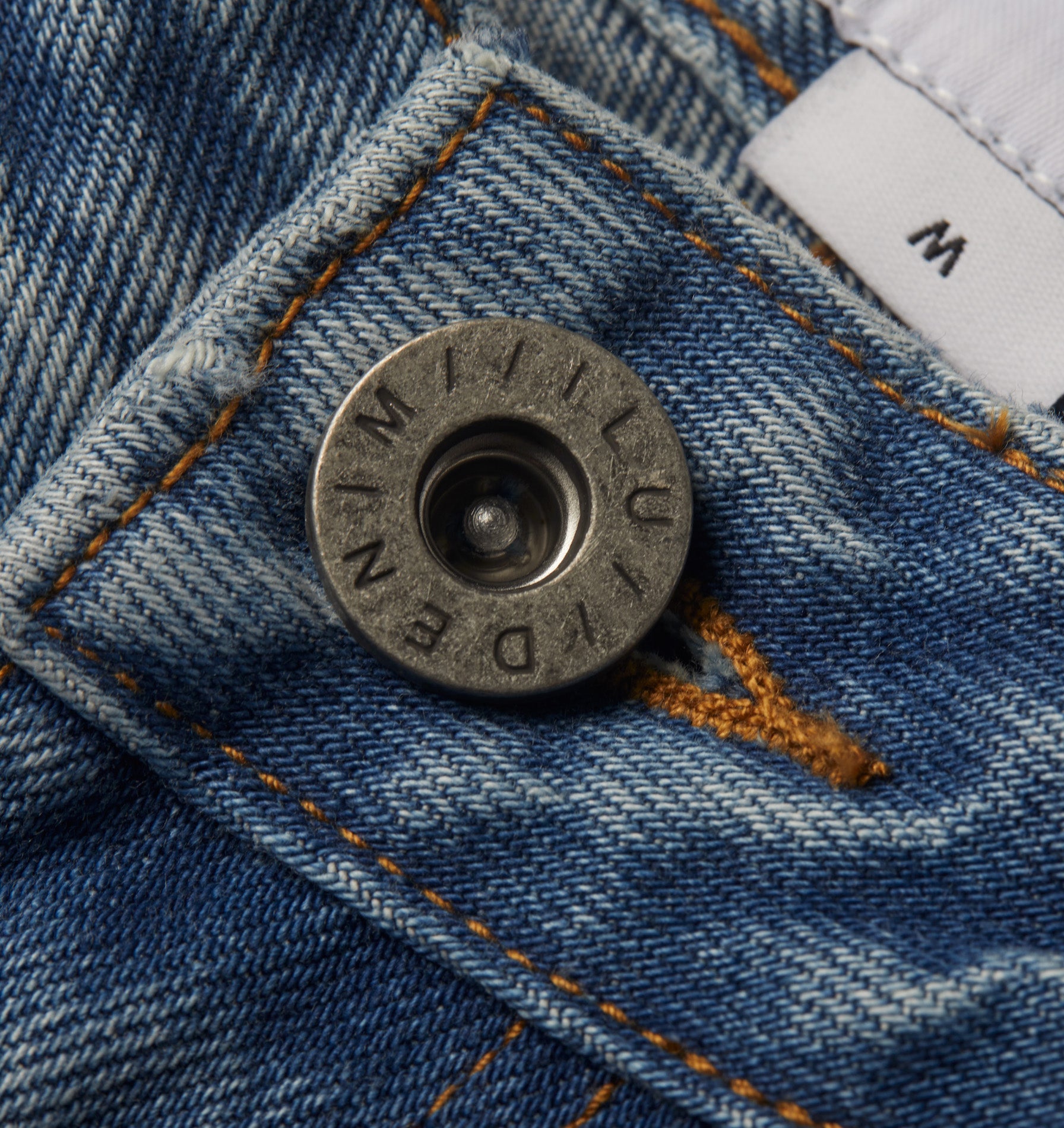 Cropped 90s Denim - Washed Vintage Blue