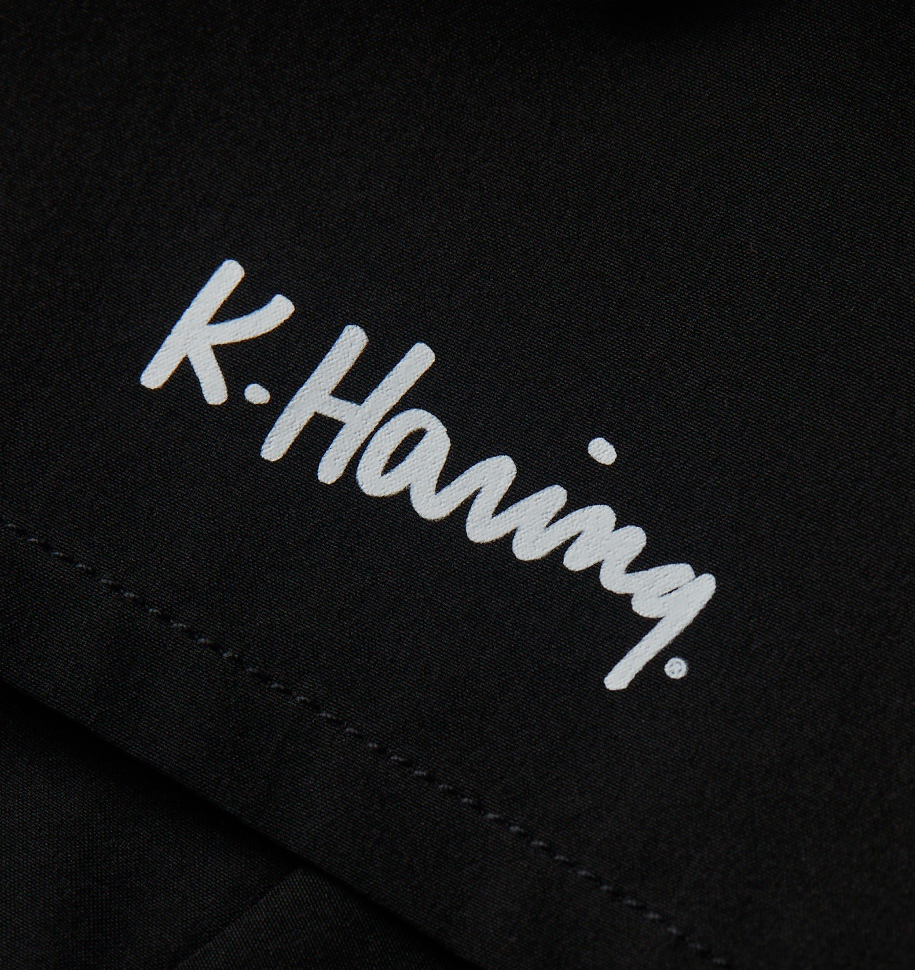 Keith Haring Whatever Active 5 Inch Short - Black