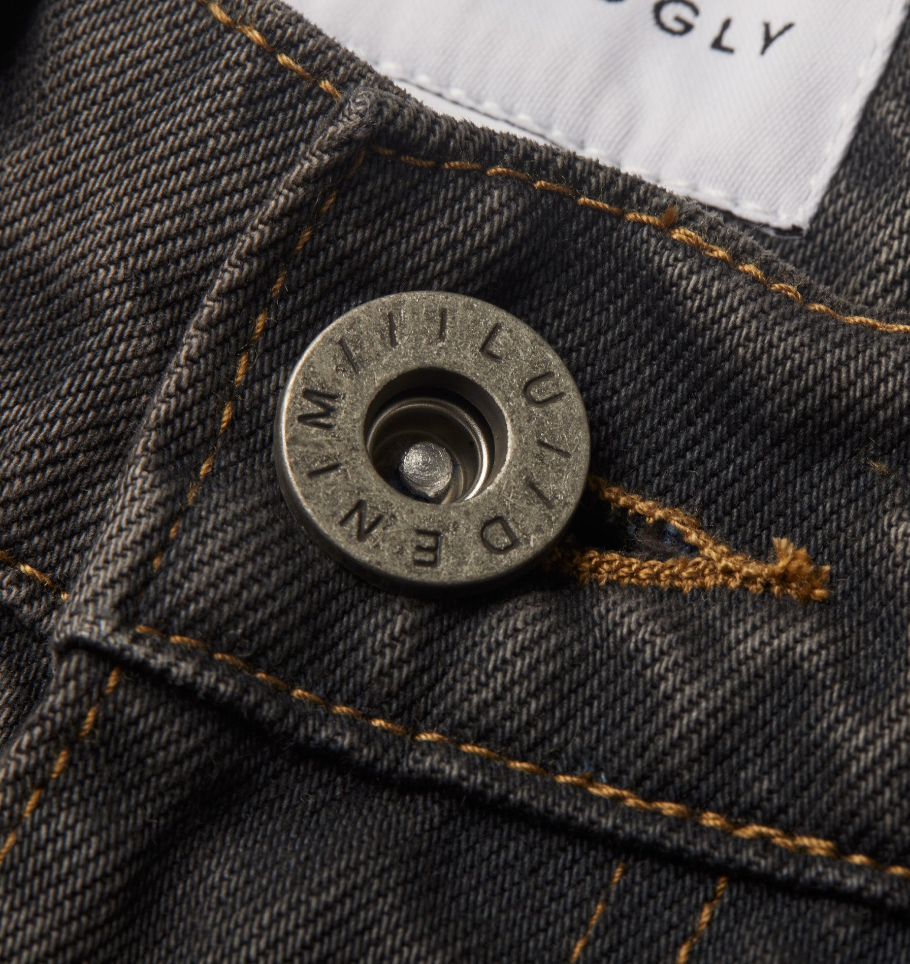 Cropped 90s Denim - Charcoal