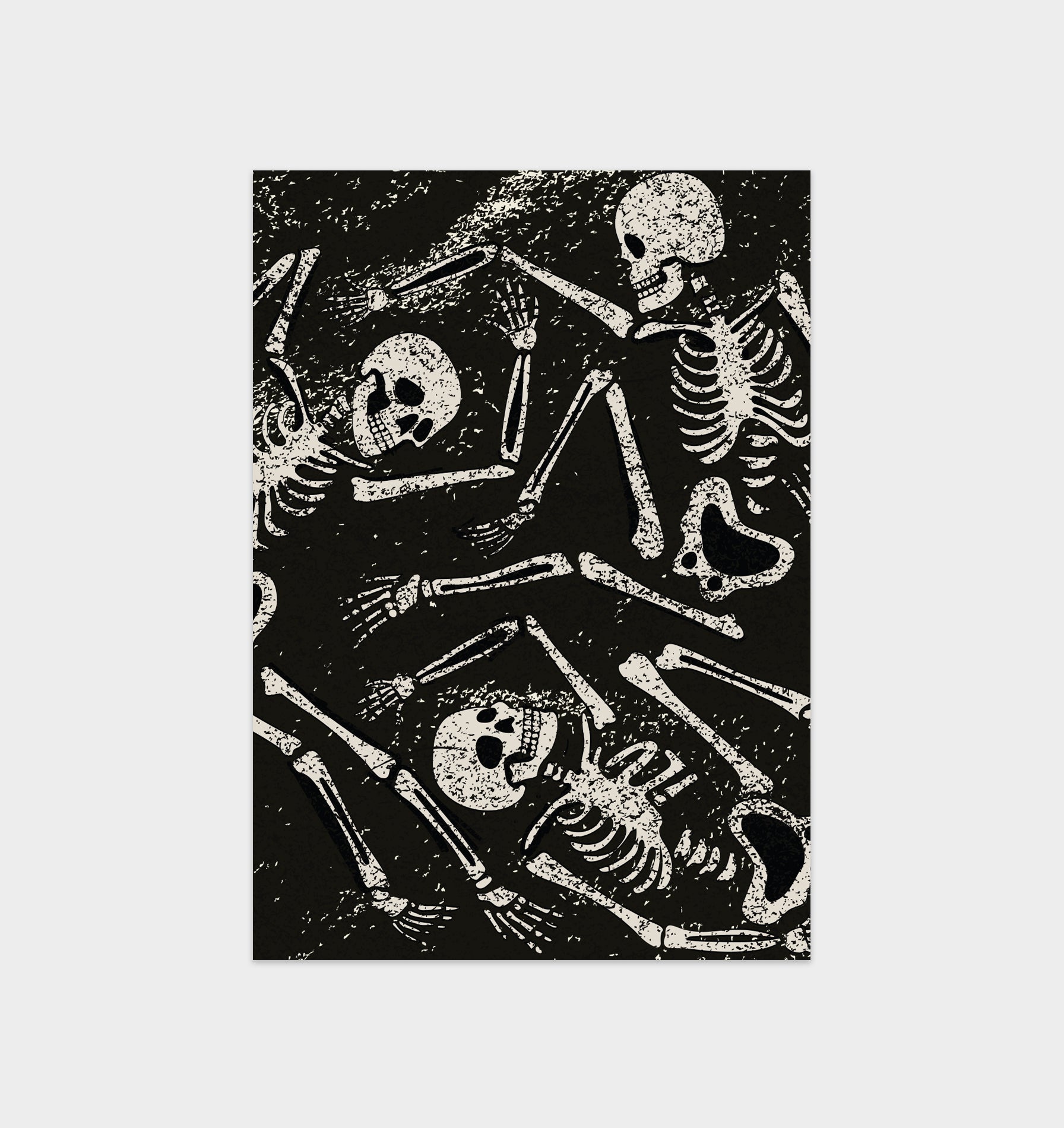 Pile of Skeletons Print