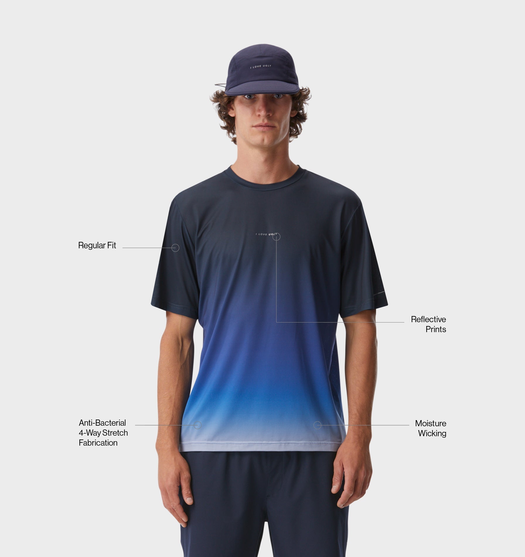 Active Classic Tee - Ink Rush