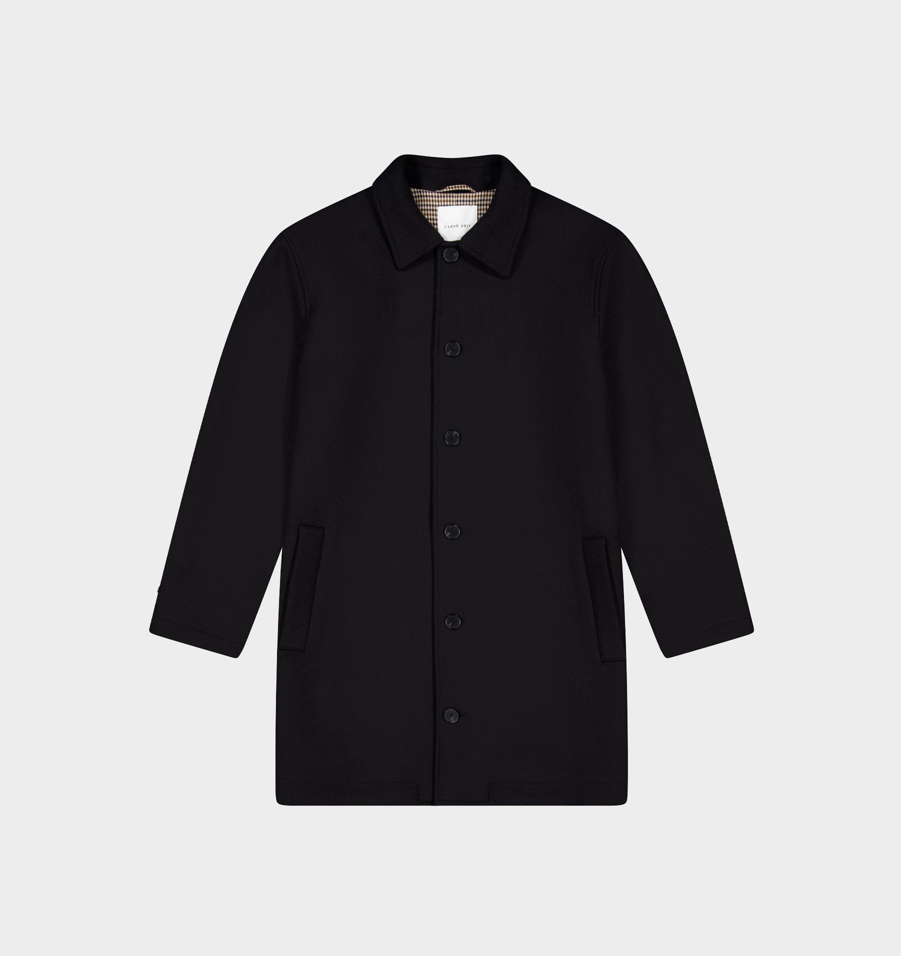 Carson Wool Coat - Black