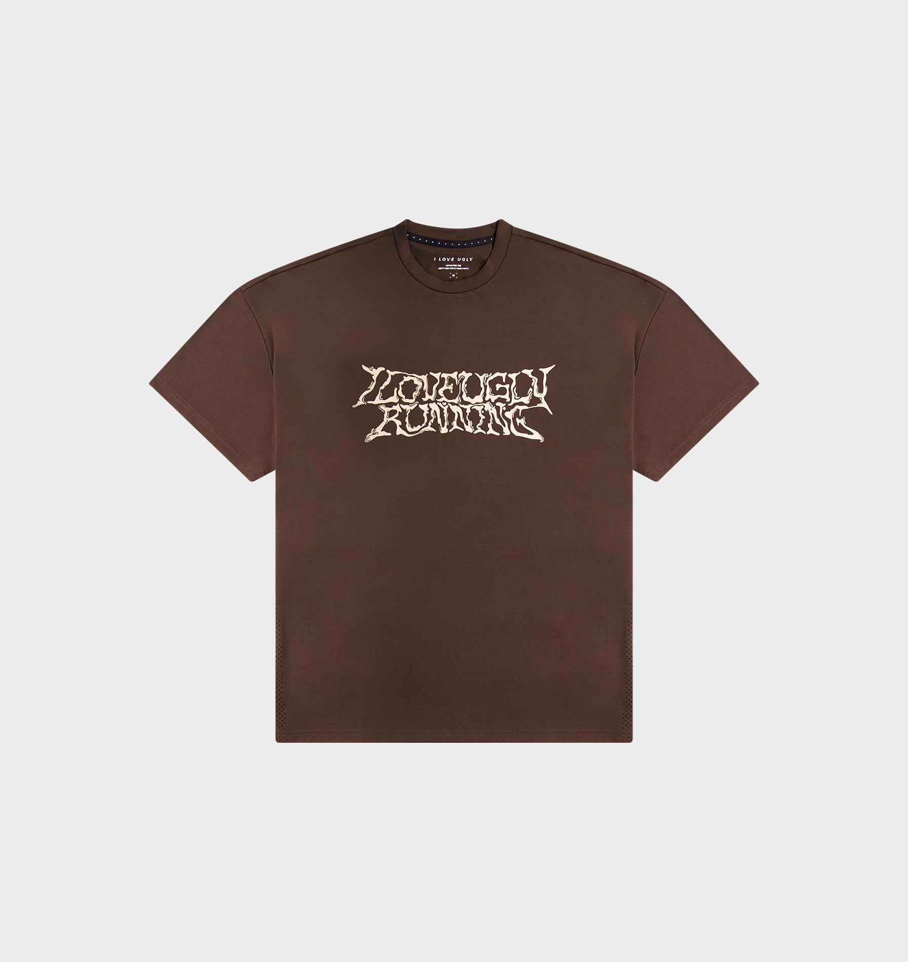 Liquified Active Box Tee - Espresso