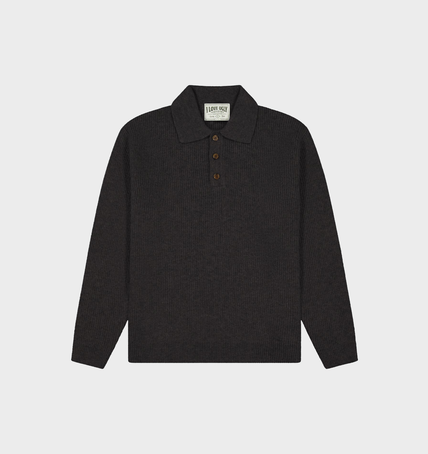 Knit Aldern Pullover - Black