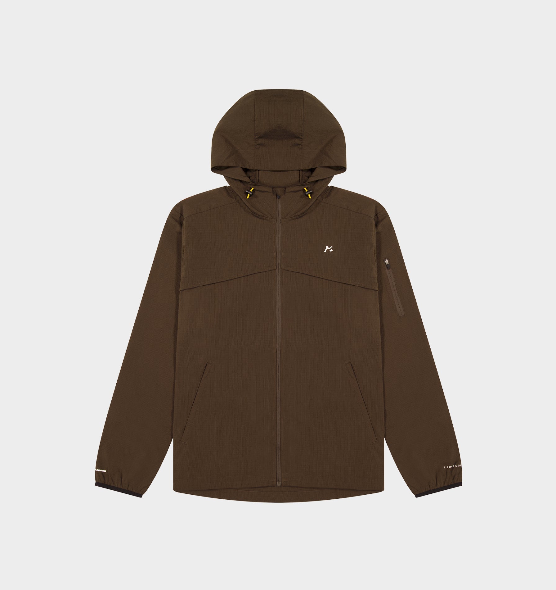 GR X ILU Active Windbreaker - Brown | I Love Ugly AU