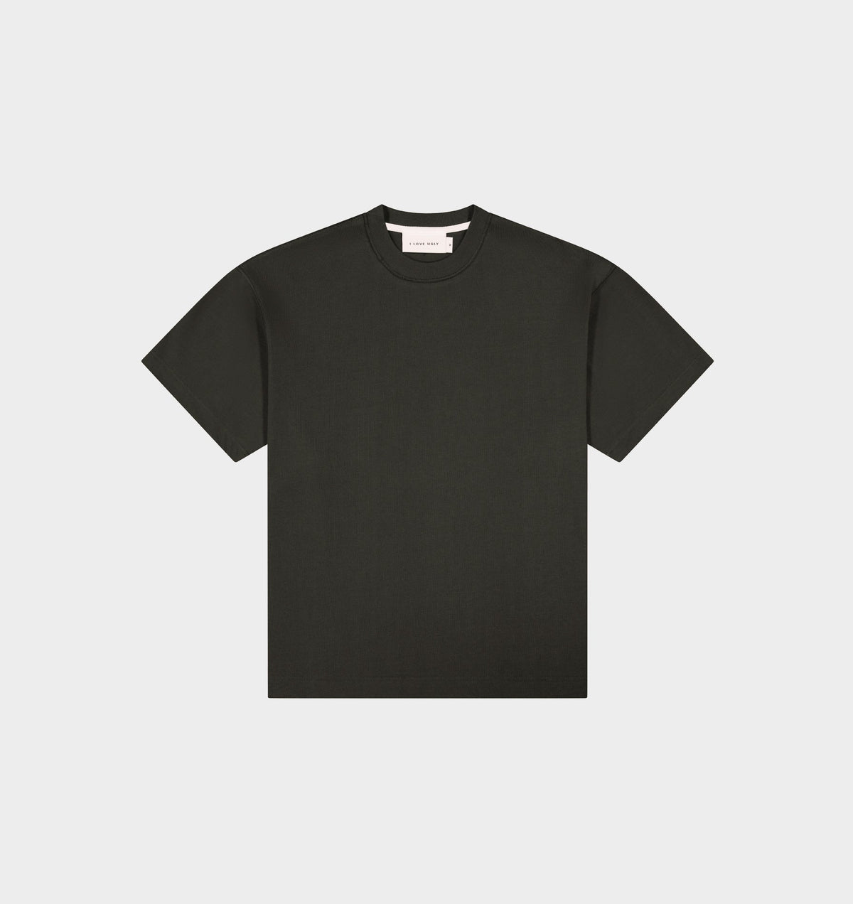 Crop Box Tee - Flint Grey
