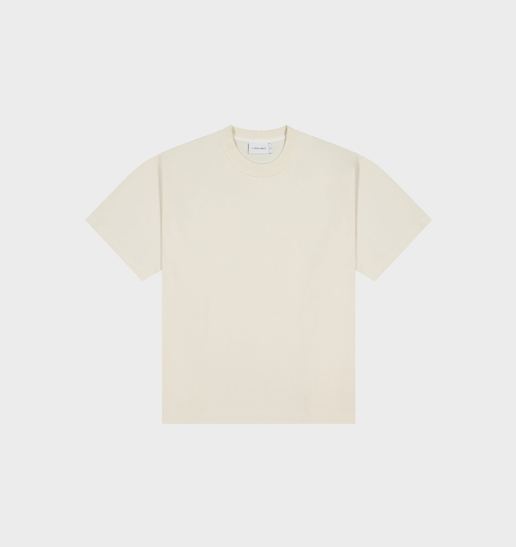 Crop Box Tee - Off White
