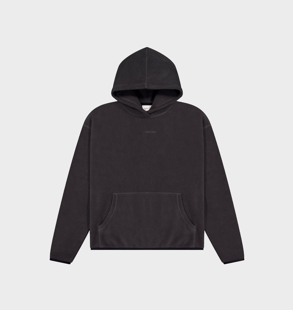 Polar Fleece Hood - Charcoal