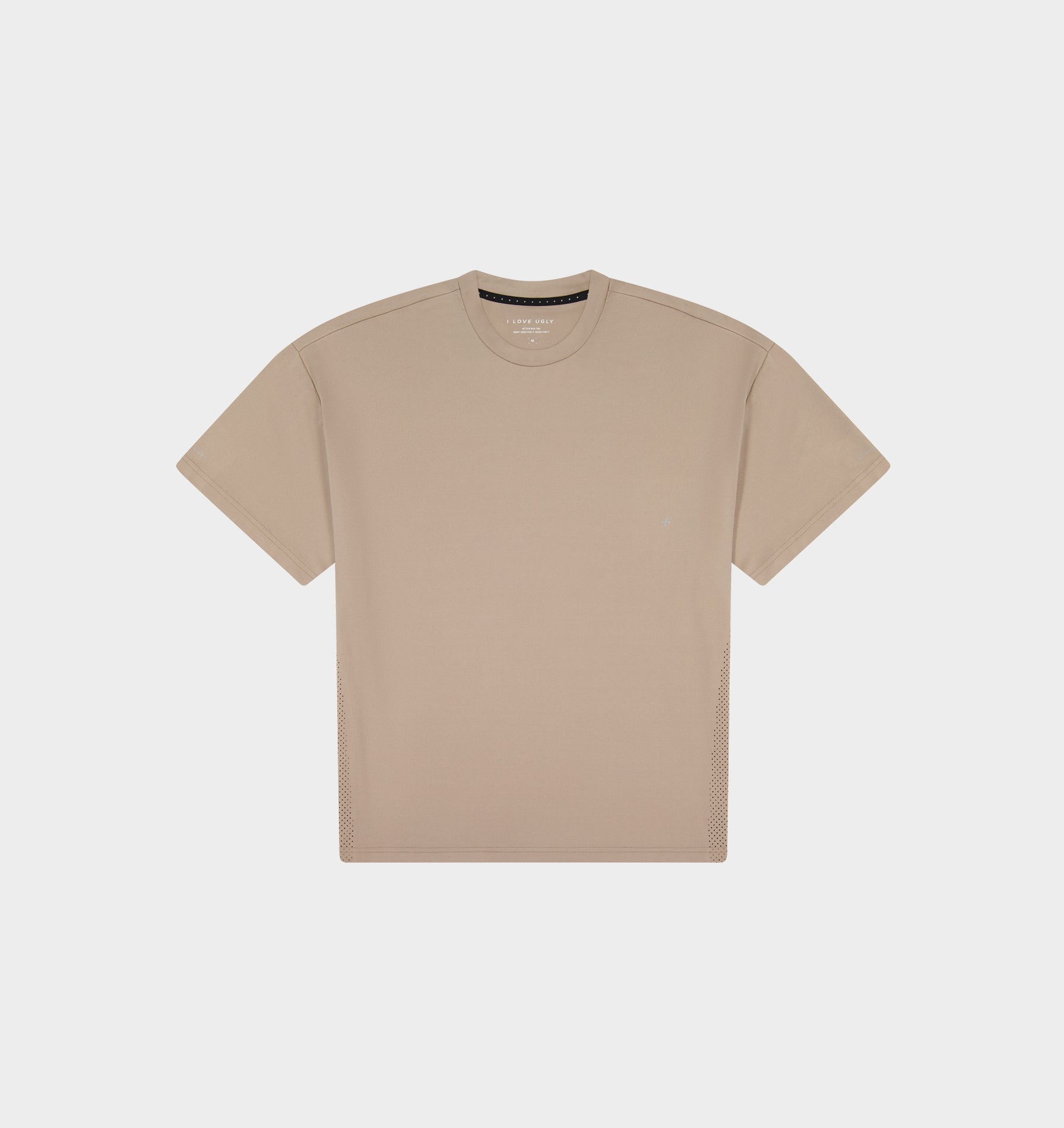 Active Box Tee - Taupe