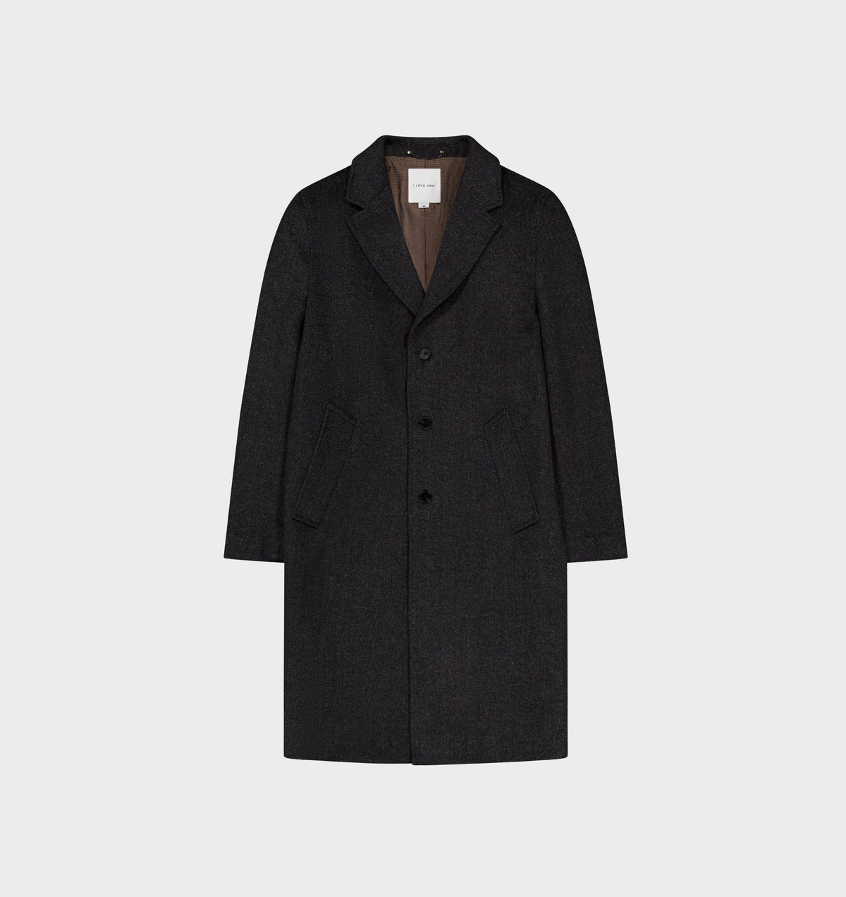Don Car Coat - Charcoal