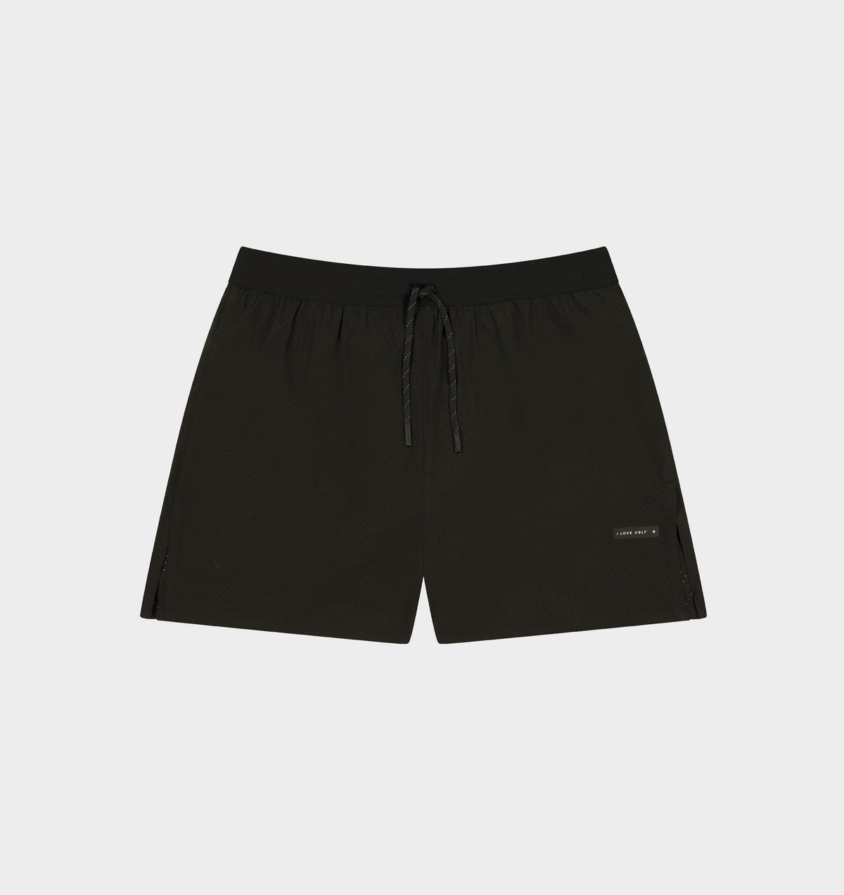 Active 4.5 Inch Laser Run Short - Black