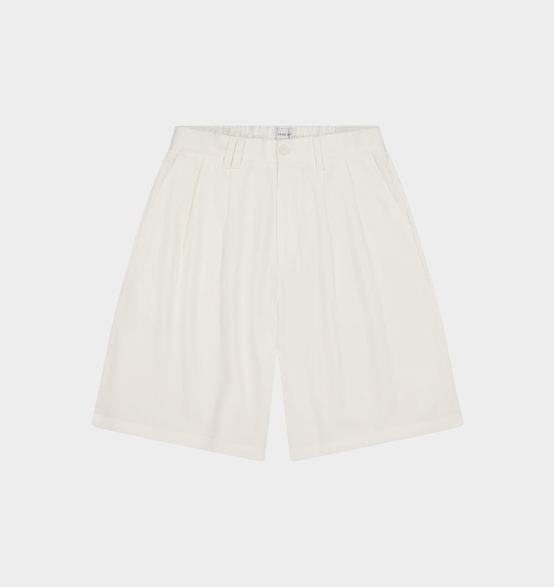 Alby Pleated Short - Off White