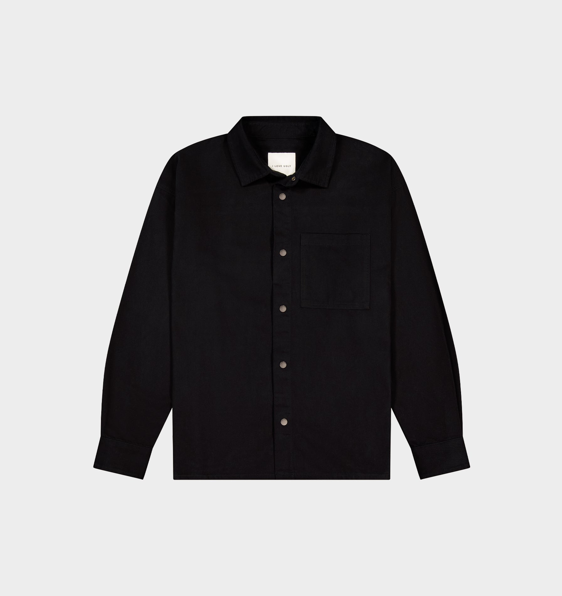 Canvas Overshirt - Vintage Black
