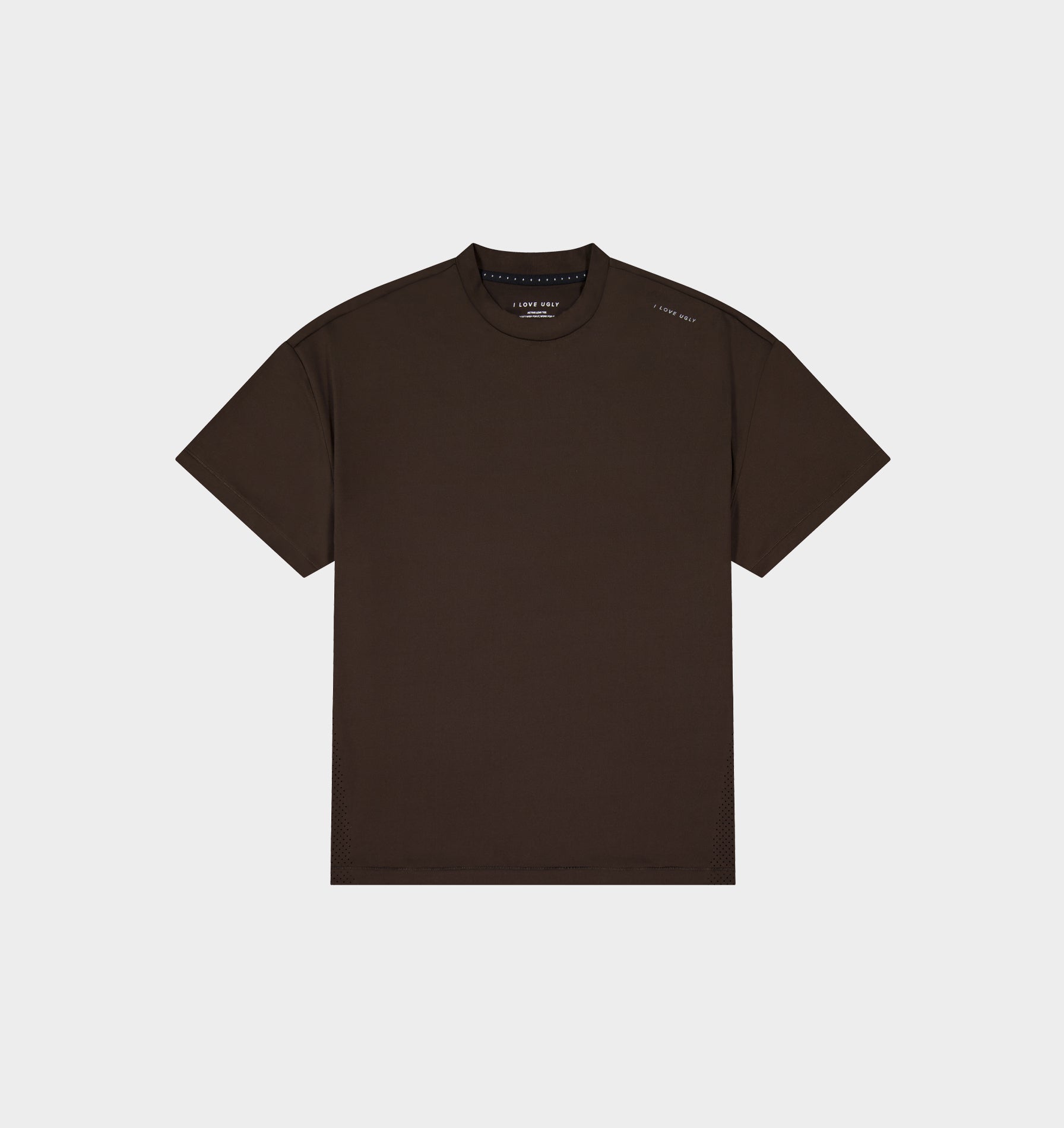 Active Lewi Cropped Tee - Espresso