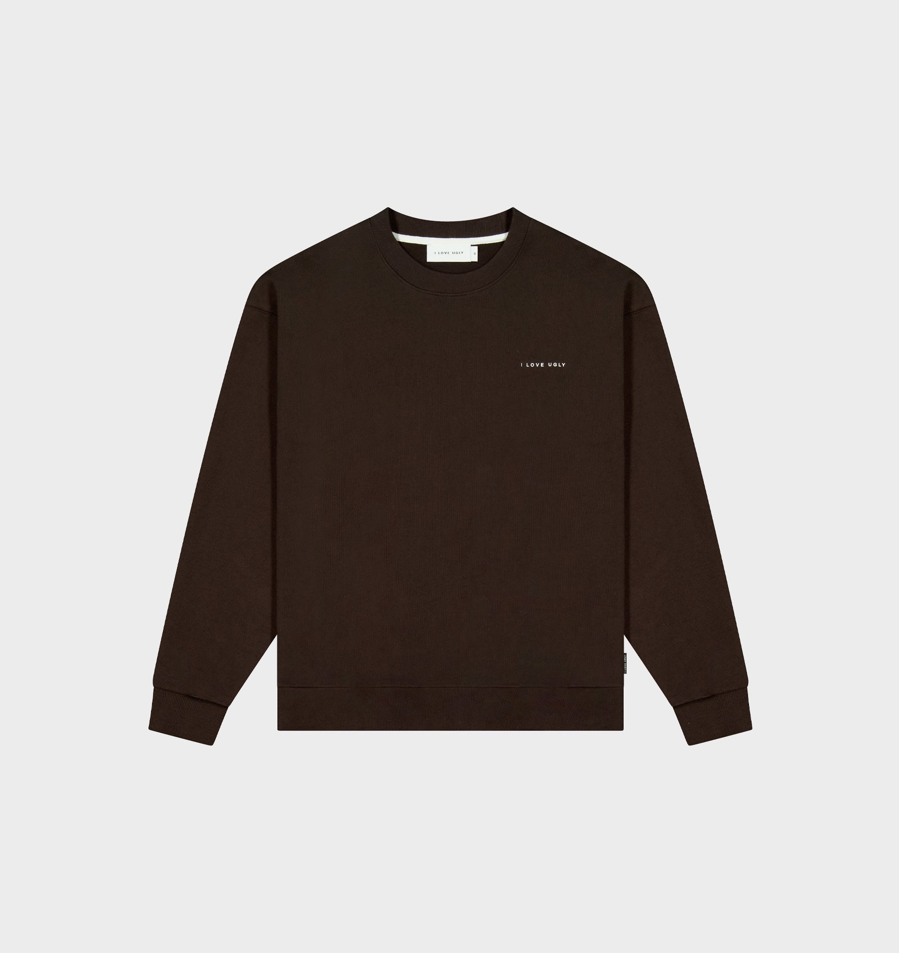 Oversized Crew - Coffee Bean