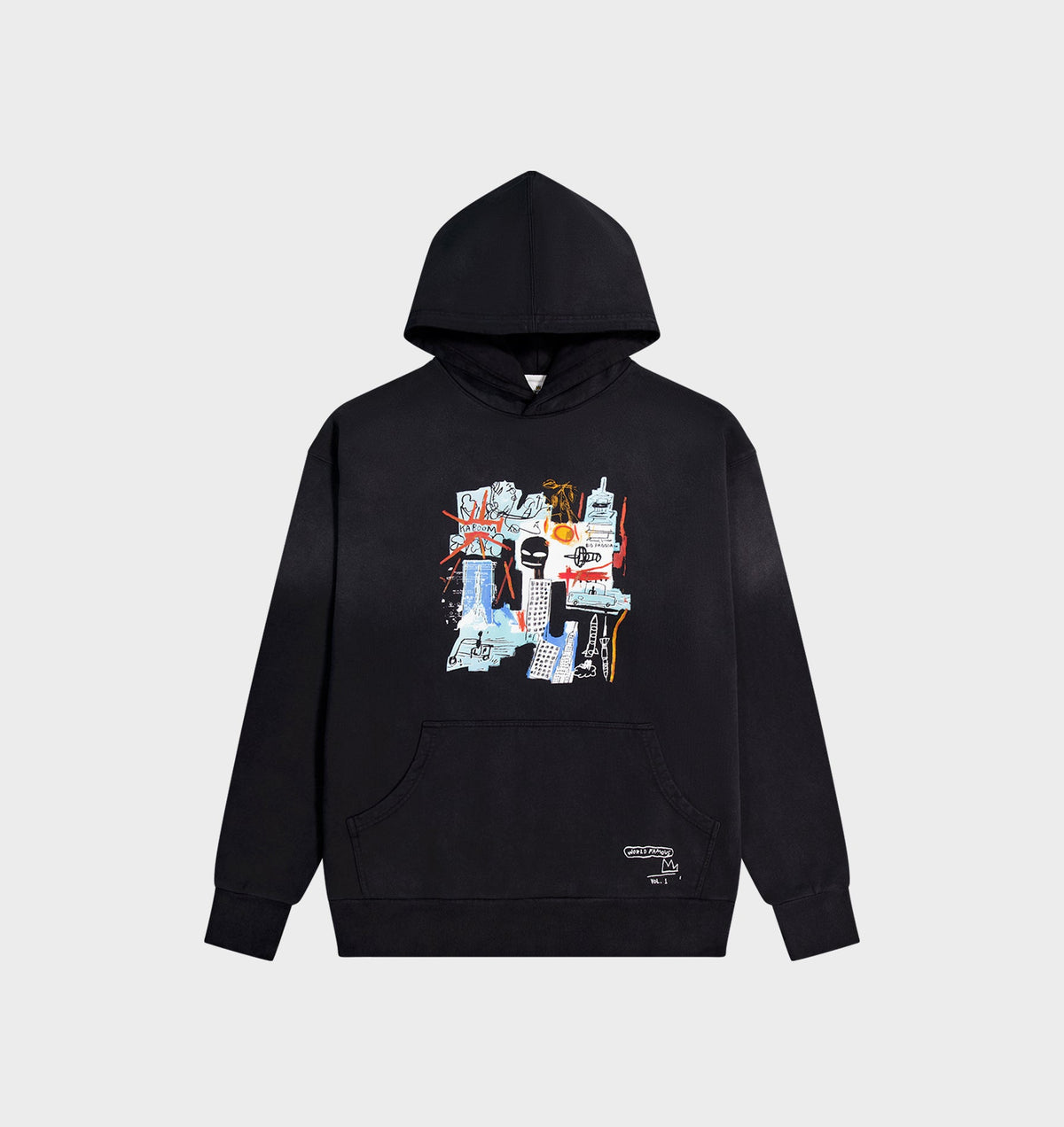 Basquiat Carbon Box Hood 2.0  - Faded Black