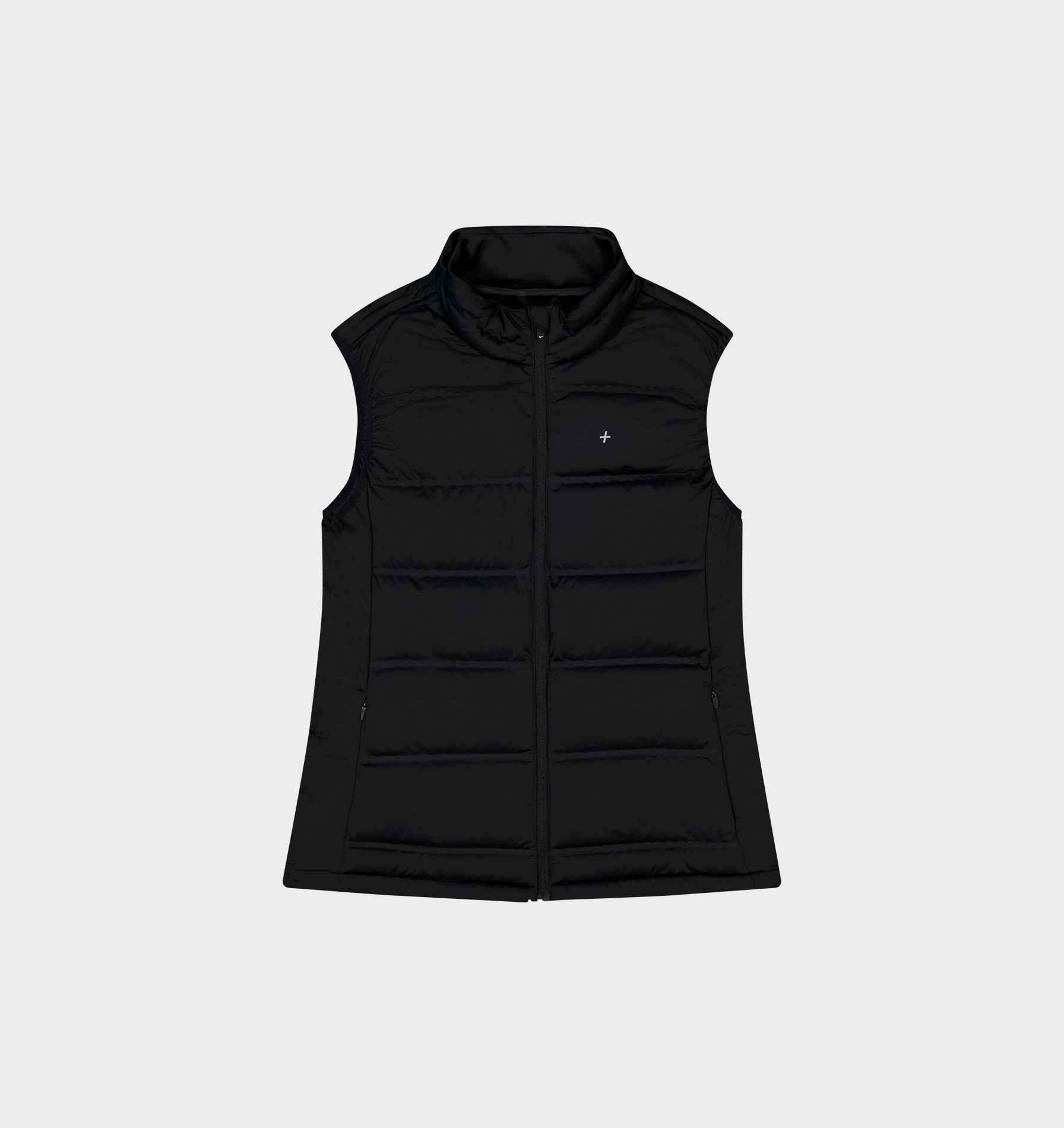 Active Quilted Vest - Black