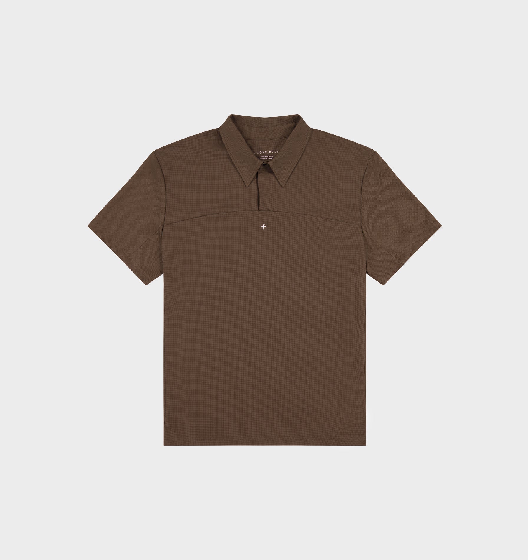 Active SS Polo Shirt - Nutmeg | I Love Ugly AU