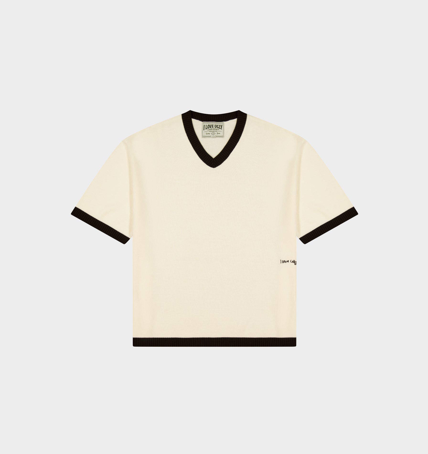 Knit SS Tee - Off White