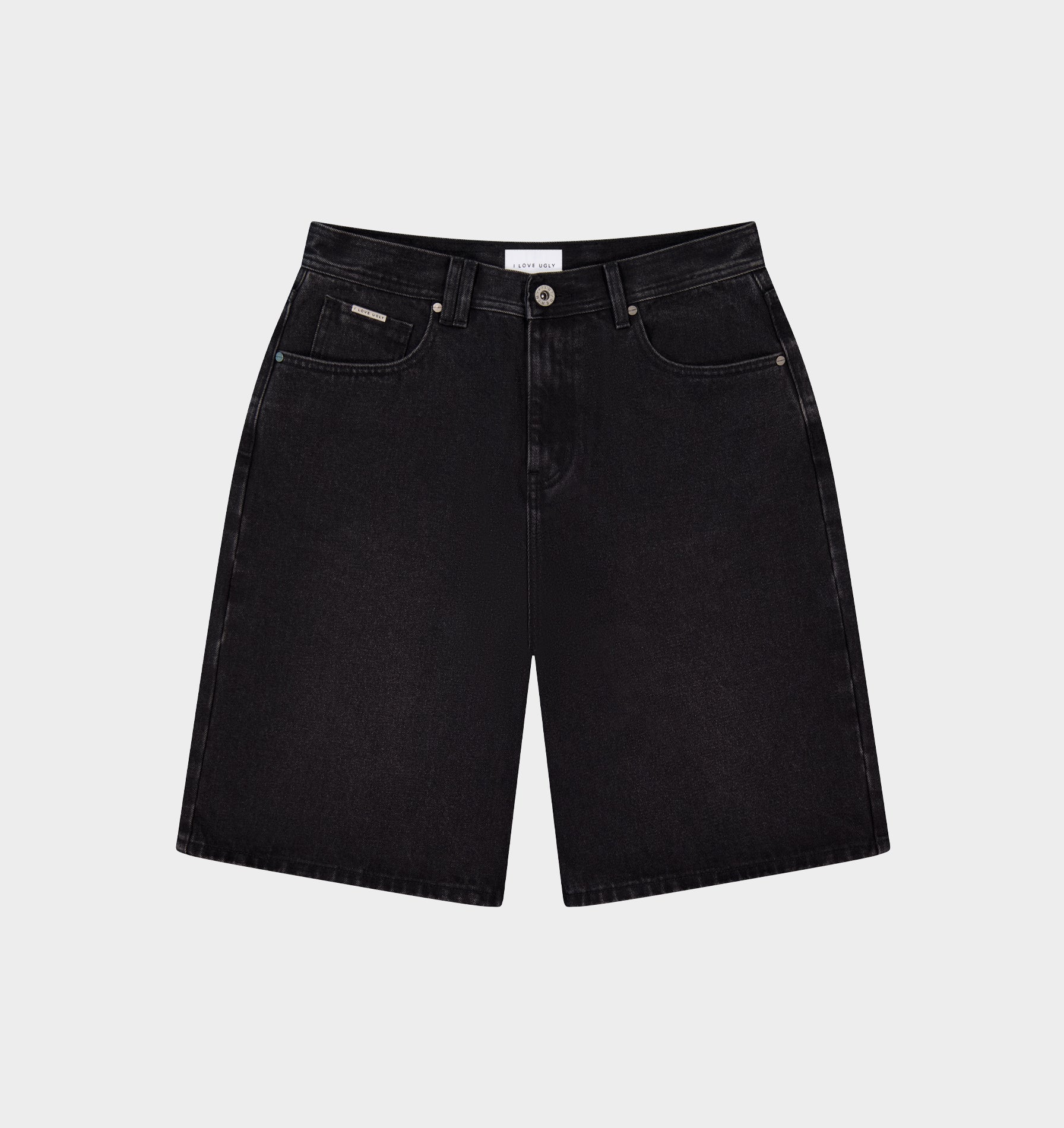 Wyatt Denim Short - Washed Black