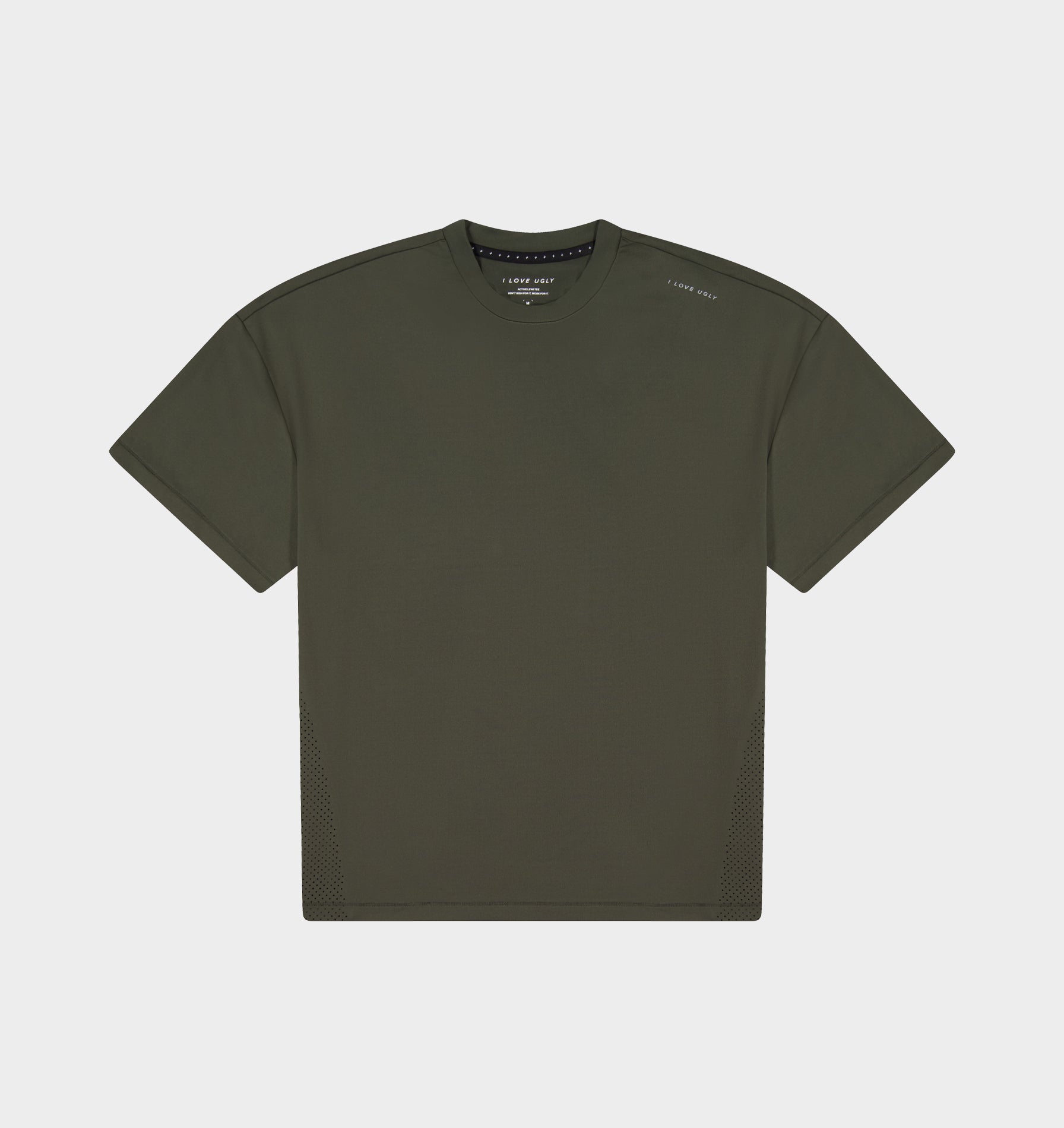 Active Crop Tee - Olive