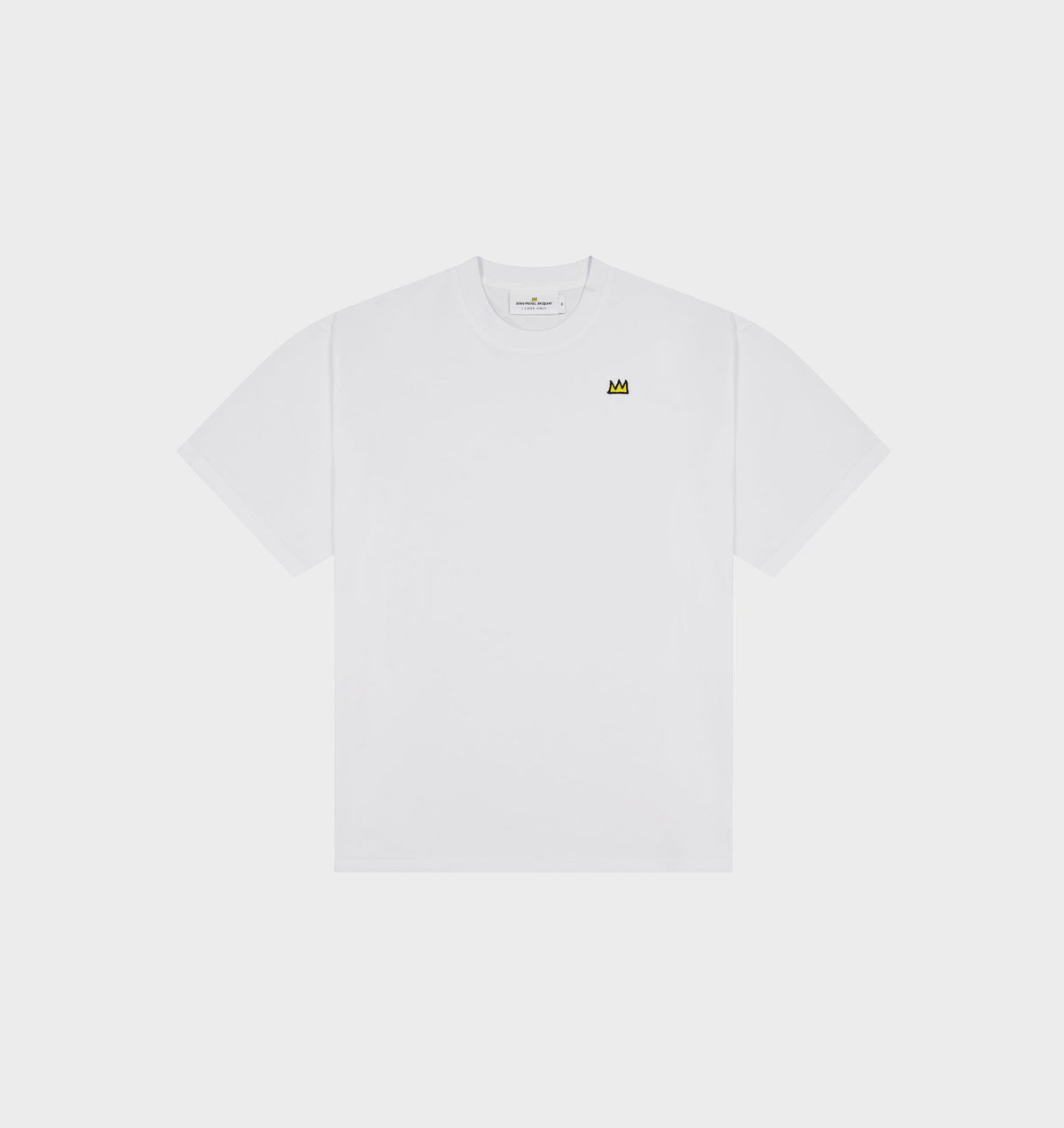 Basquiat Crown Uniform Tee - White