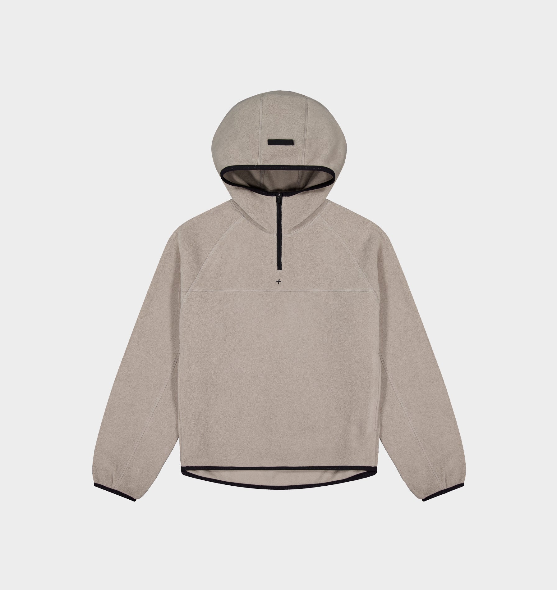 Active Hooded Fleece - Taupe