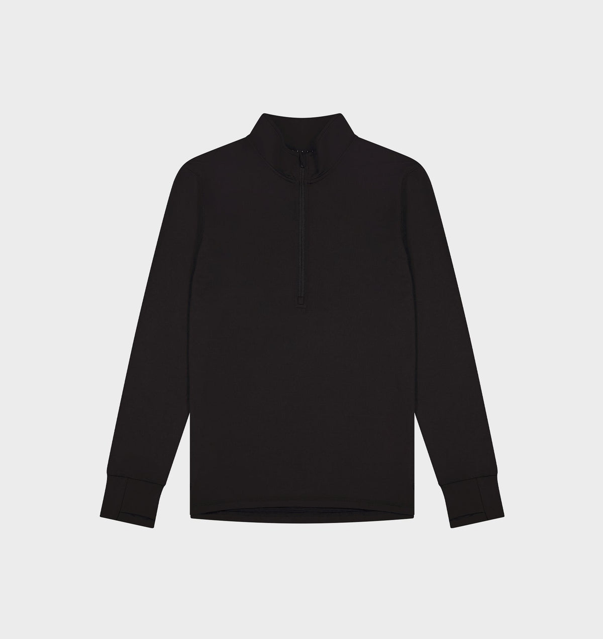 Active Zip Pullover - Black