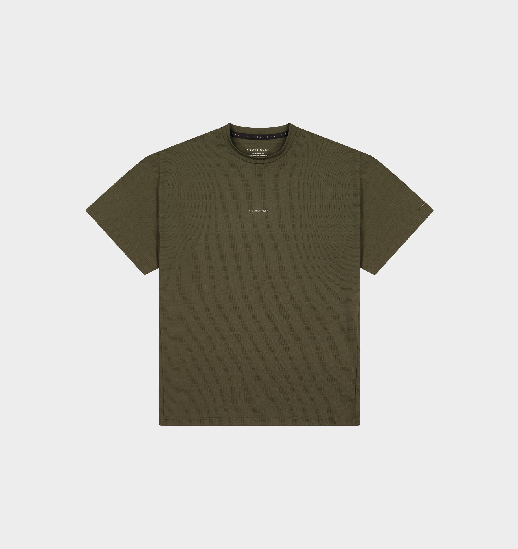 Active Classic Tee - Khaki Stripe