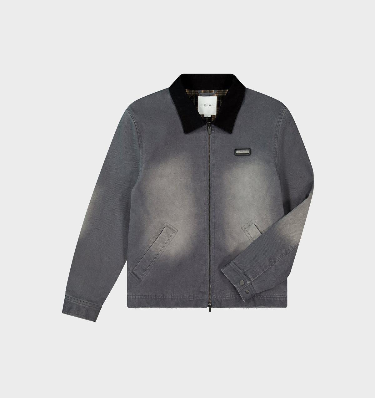 Dayton Canvas Jacket - Aged Charcoal
