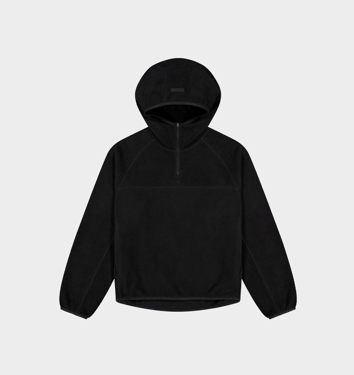 Active Hooded Fleece - Black