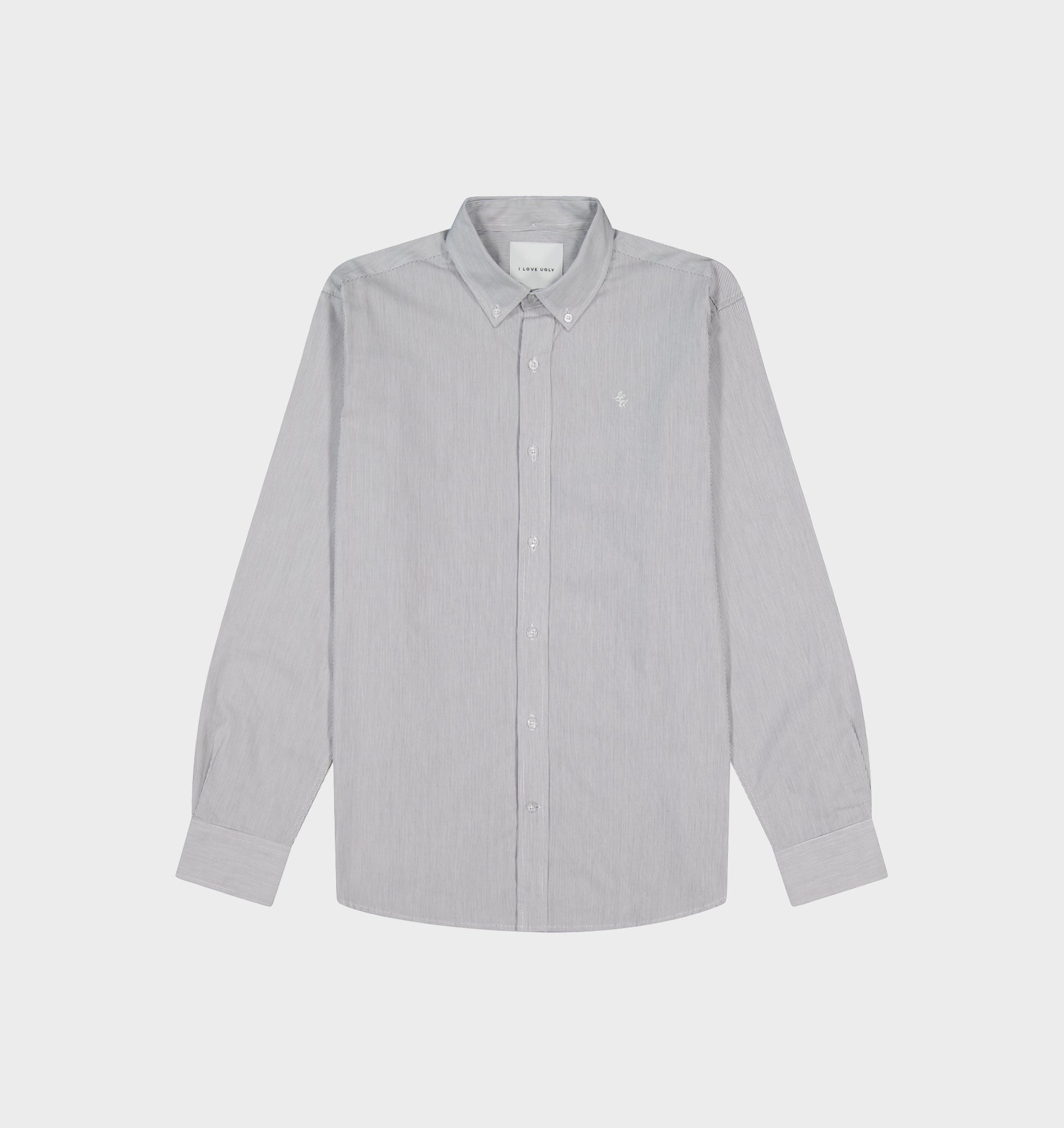 Ralph LS Shirt - White/Black Stripe