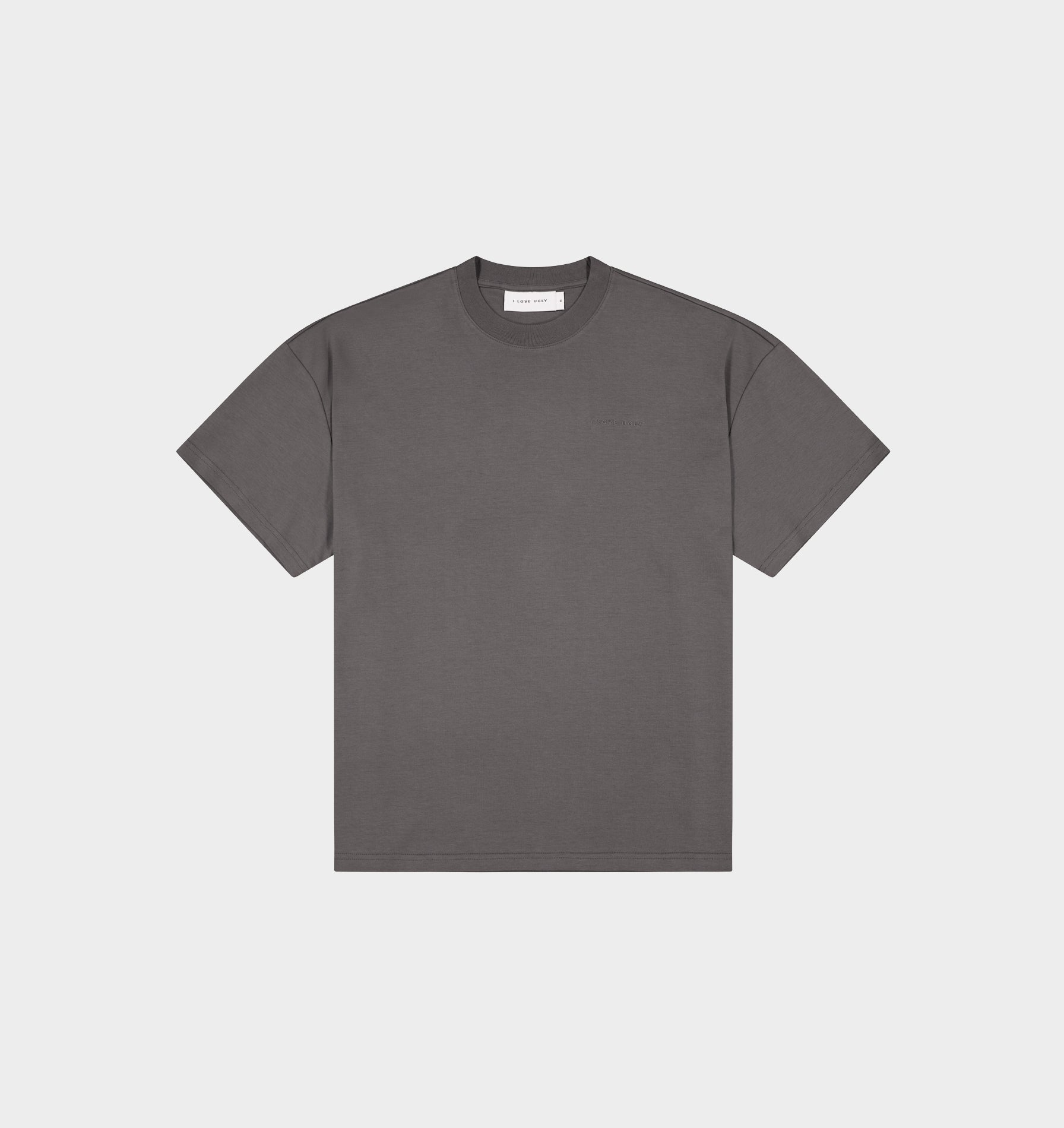 Interlock Box Tee 2.0 - Cobblestone