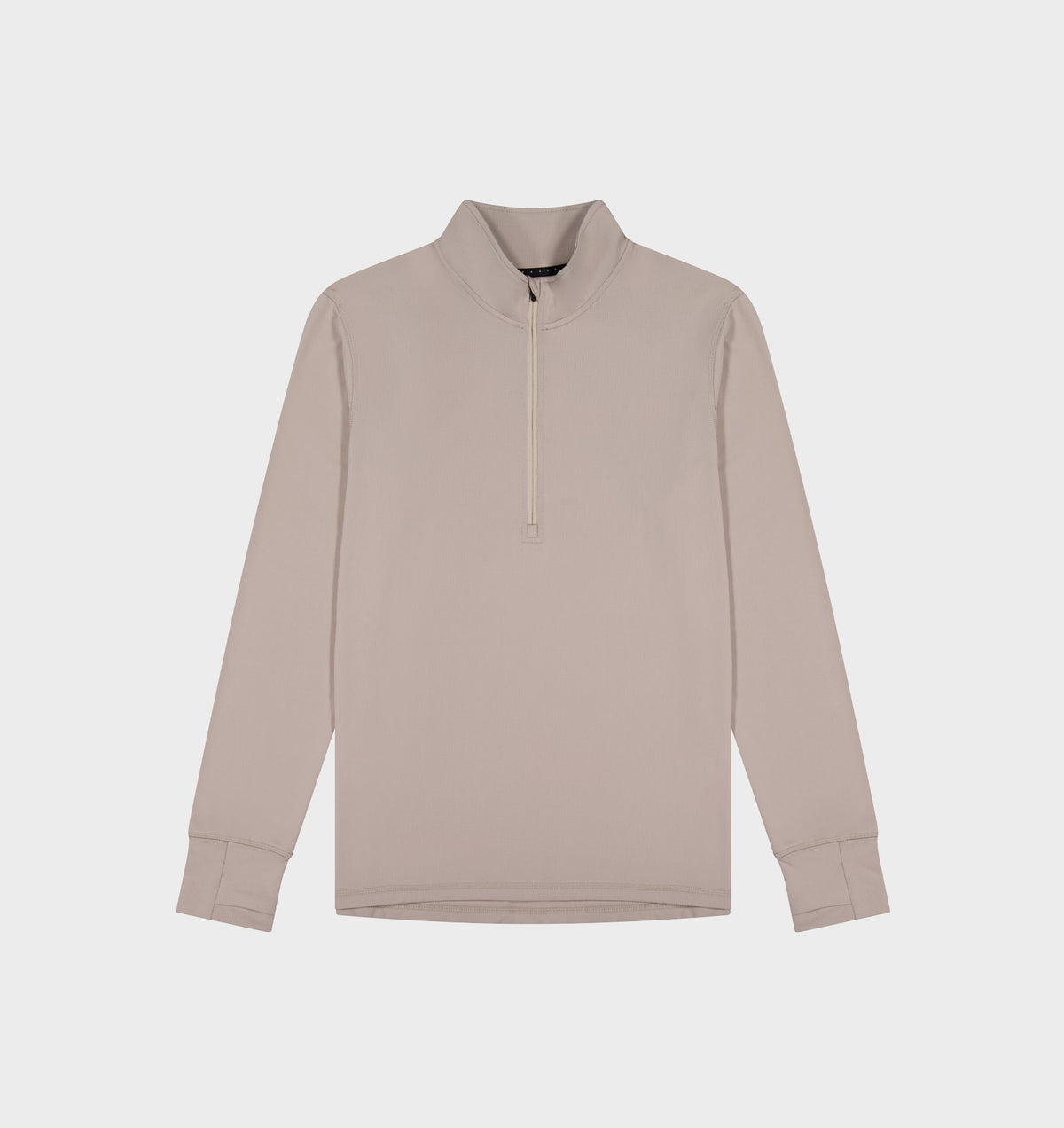 Active Zip Pullover - Taupe