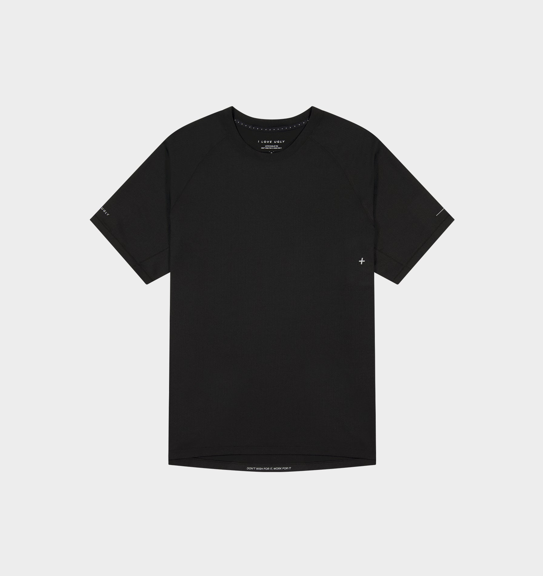 Active Raglan Tee - Black