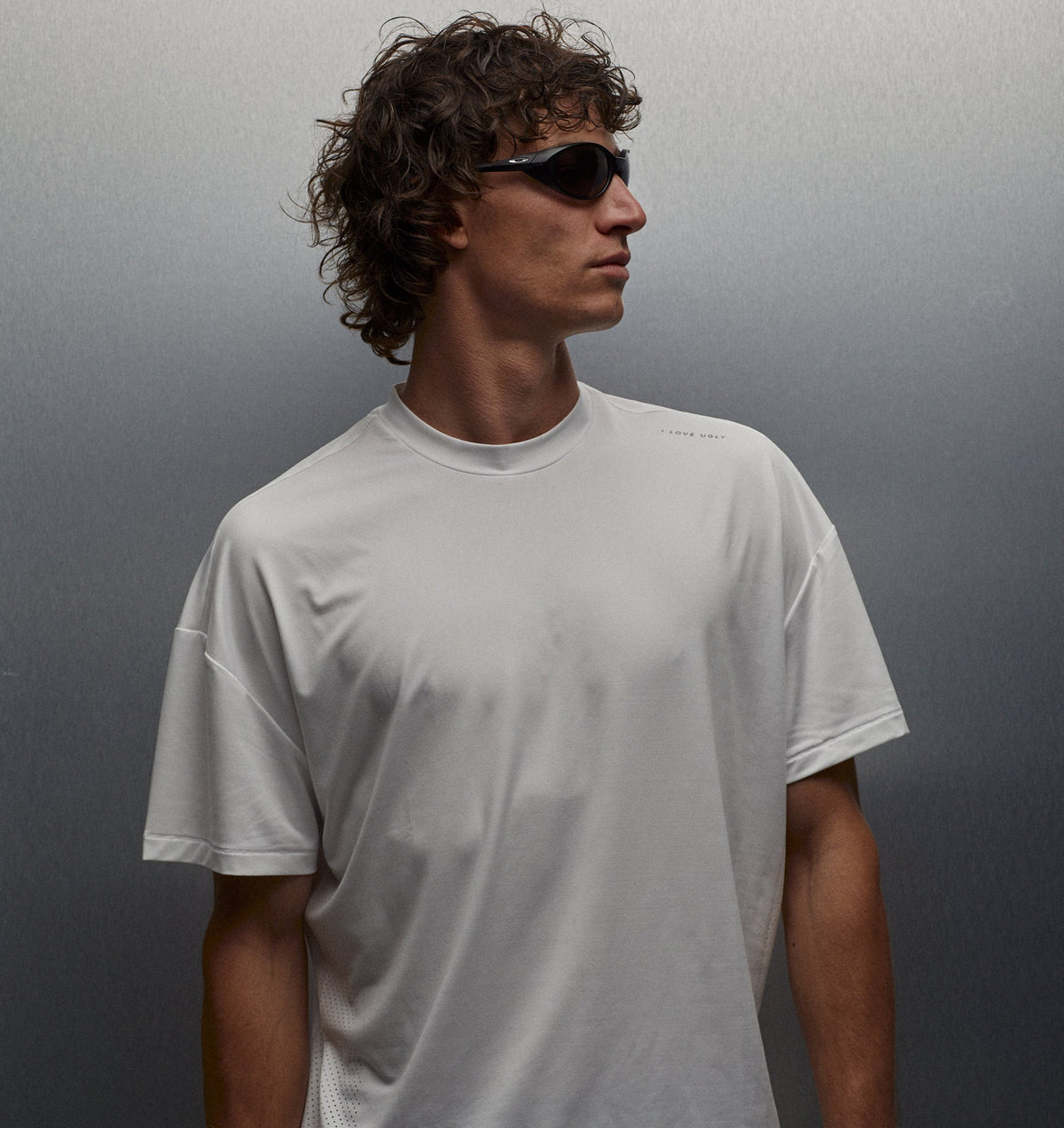 Active Crop Tee - White