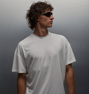 Active Crop Tee - White