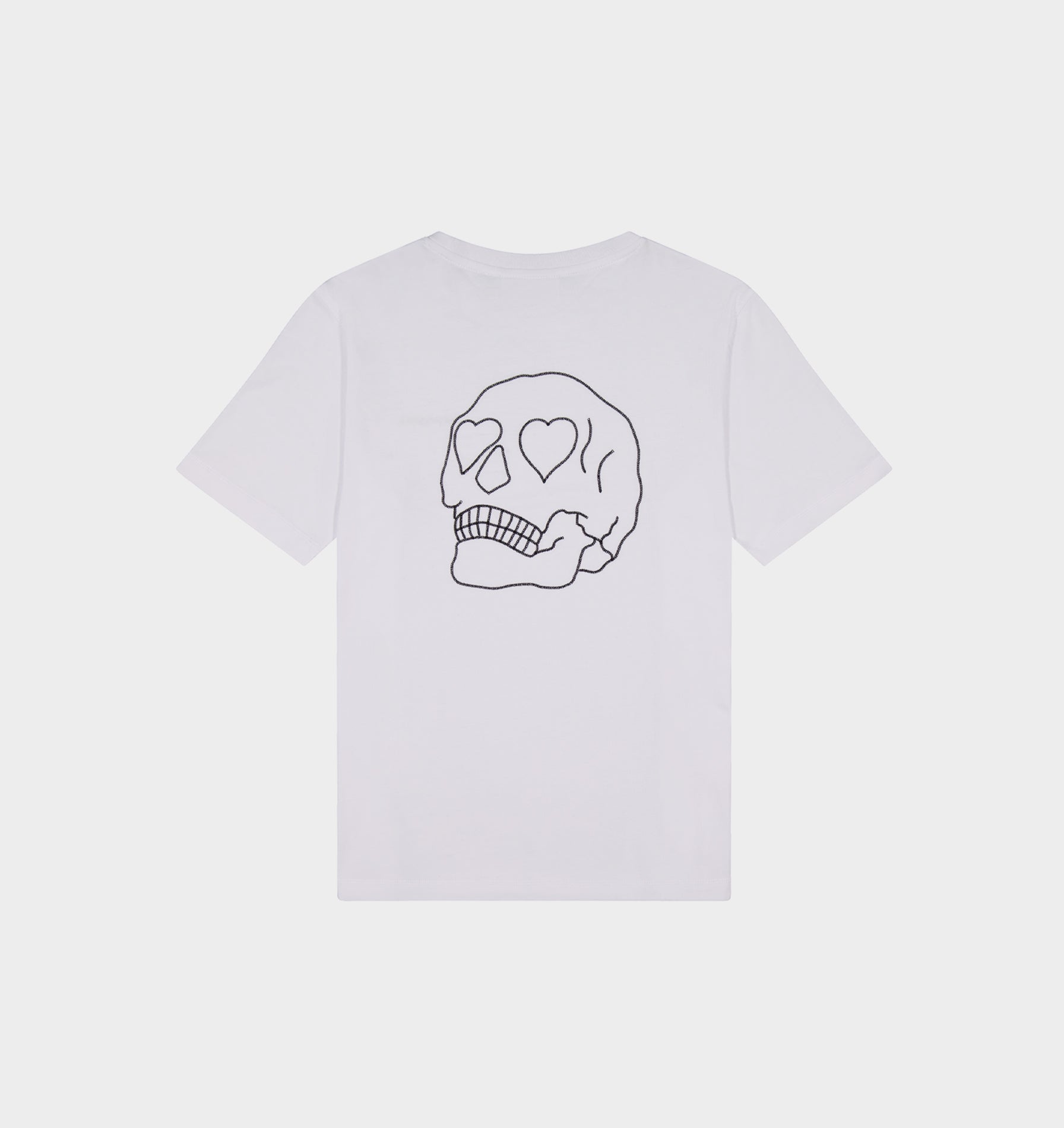 Chainstitch Jeremy Tee - White