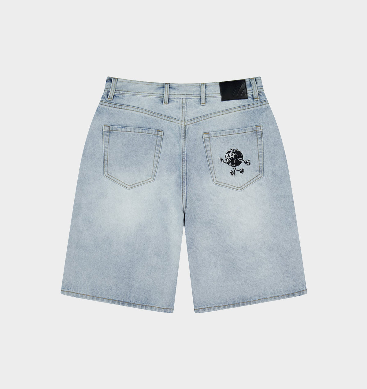 Wyatt Denim Short - Light Vintage Blue