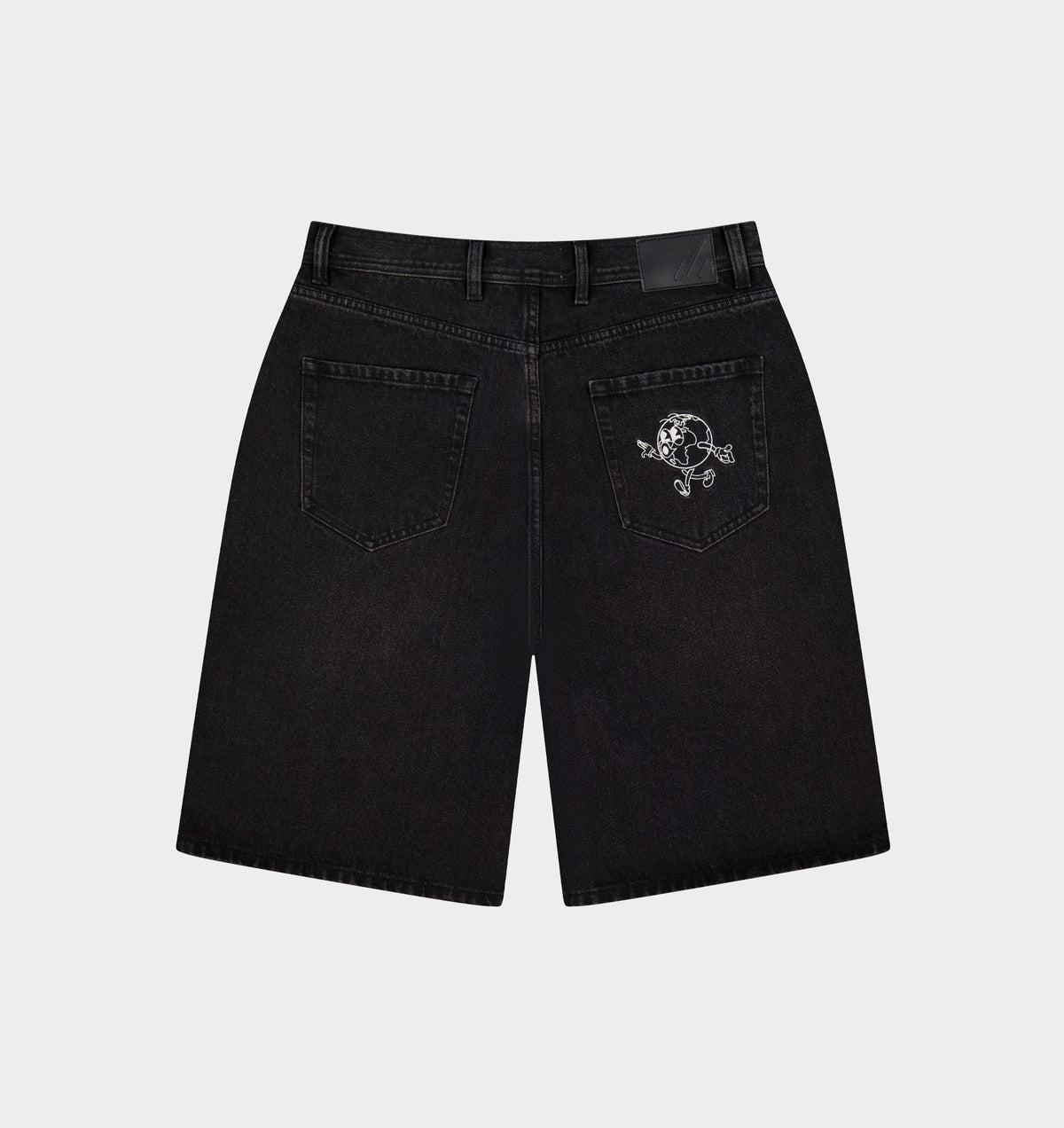 Wyatt Denim Short - Washed Black